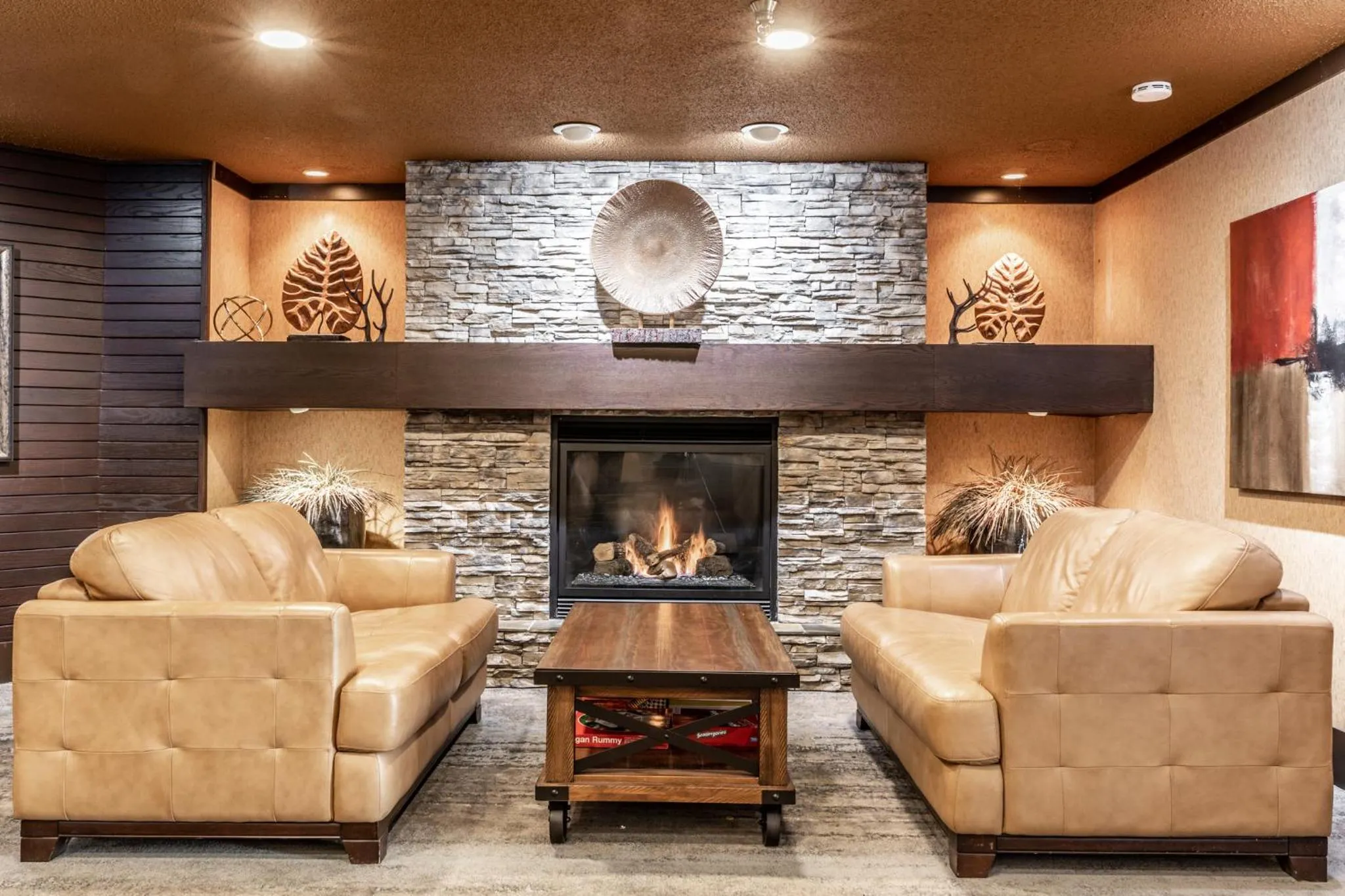 Lobby or reception in Prestige Mountain Resort Rossland