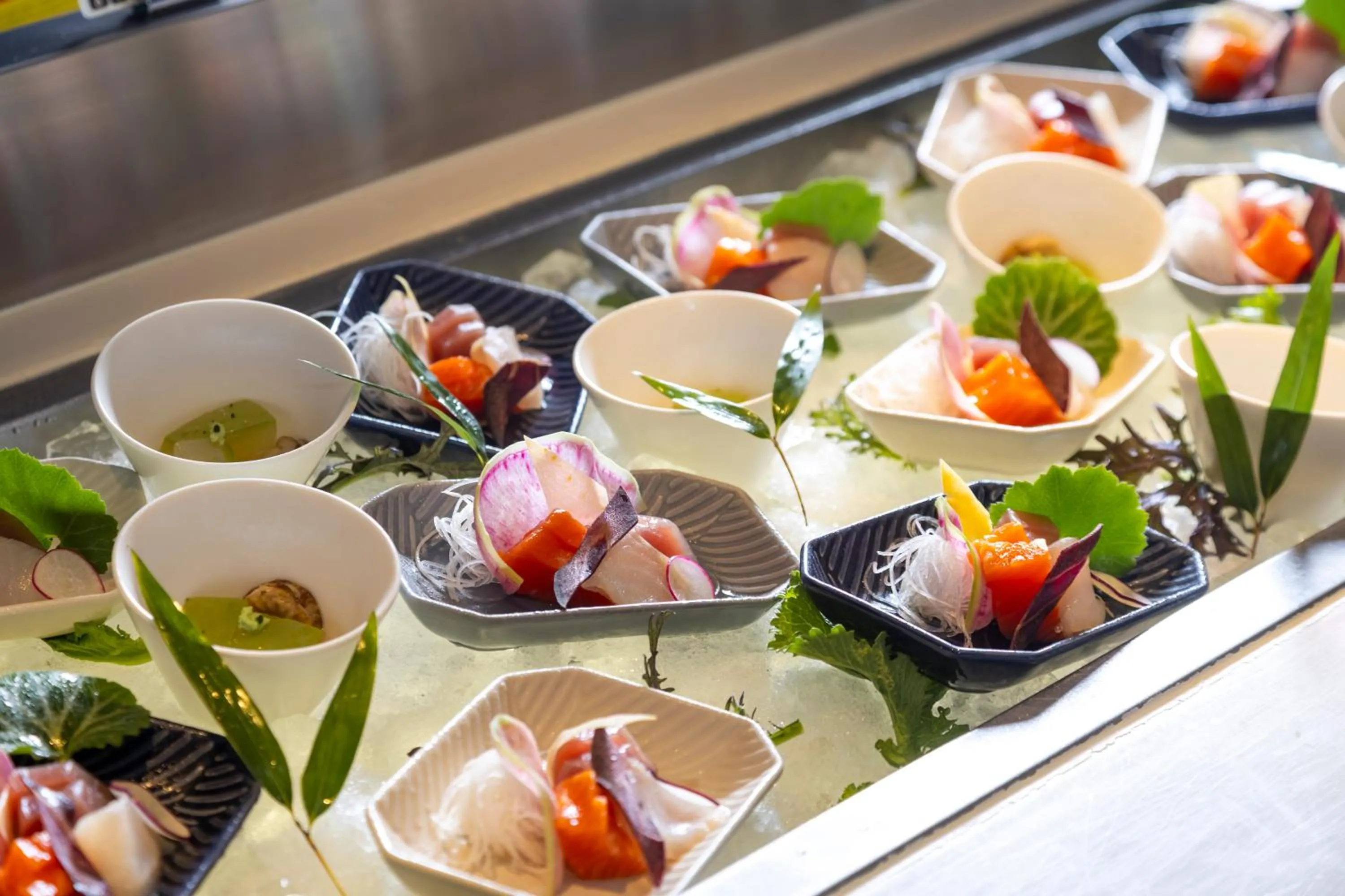 Food close-up in THE FOREST AKAN Tsuruga Resort