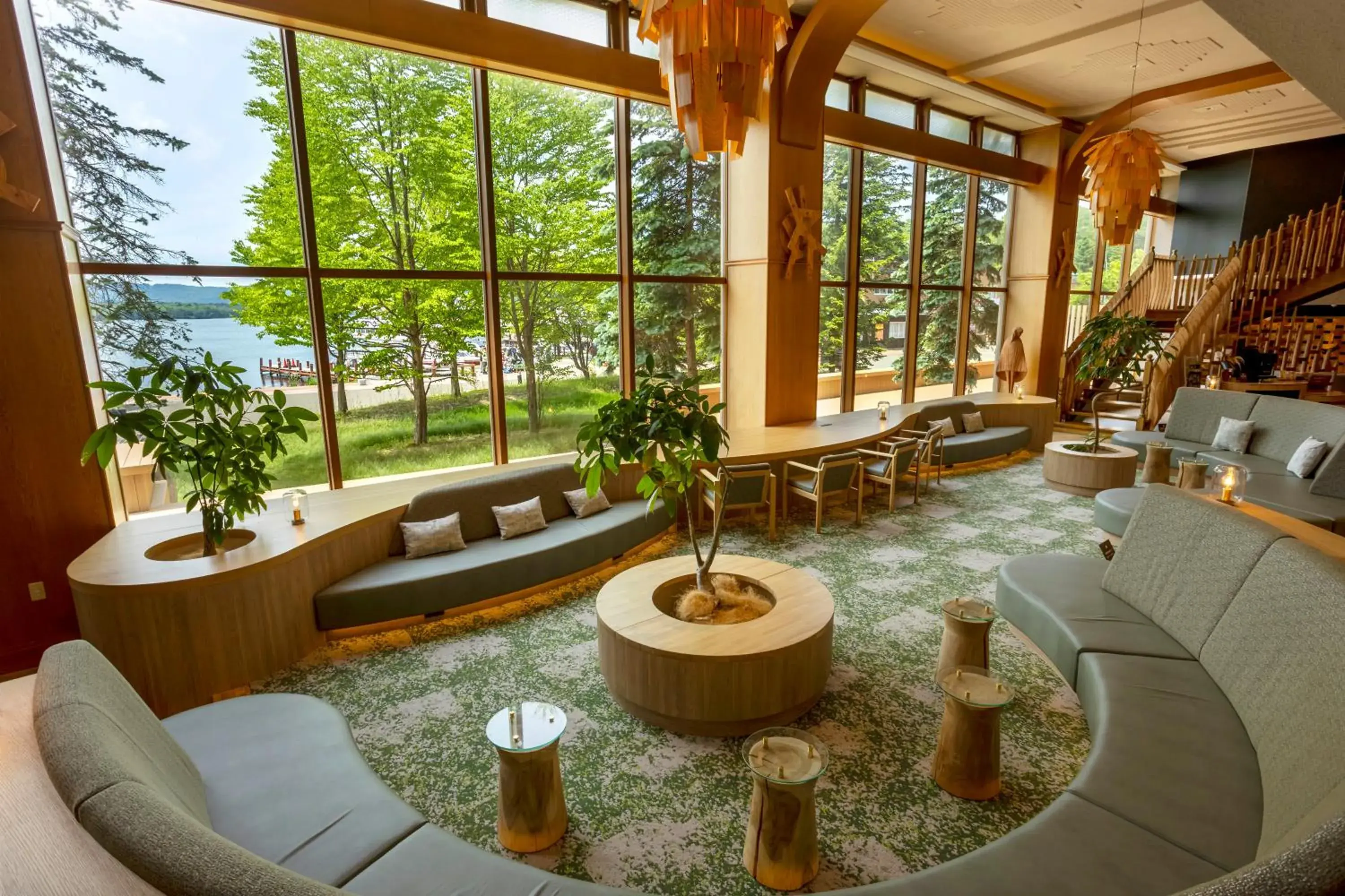 Lounge or bar in THE FOREST AKAN Tsuruga Resort Lounge or bar in THE FOREST AKAN Tsuruga Resort