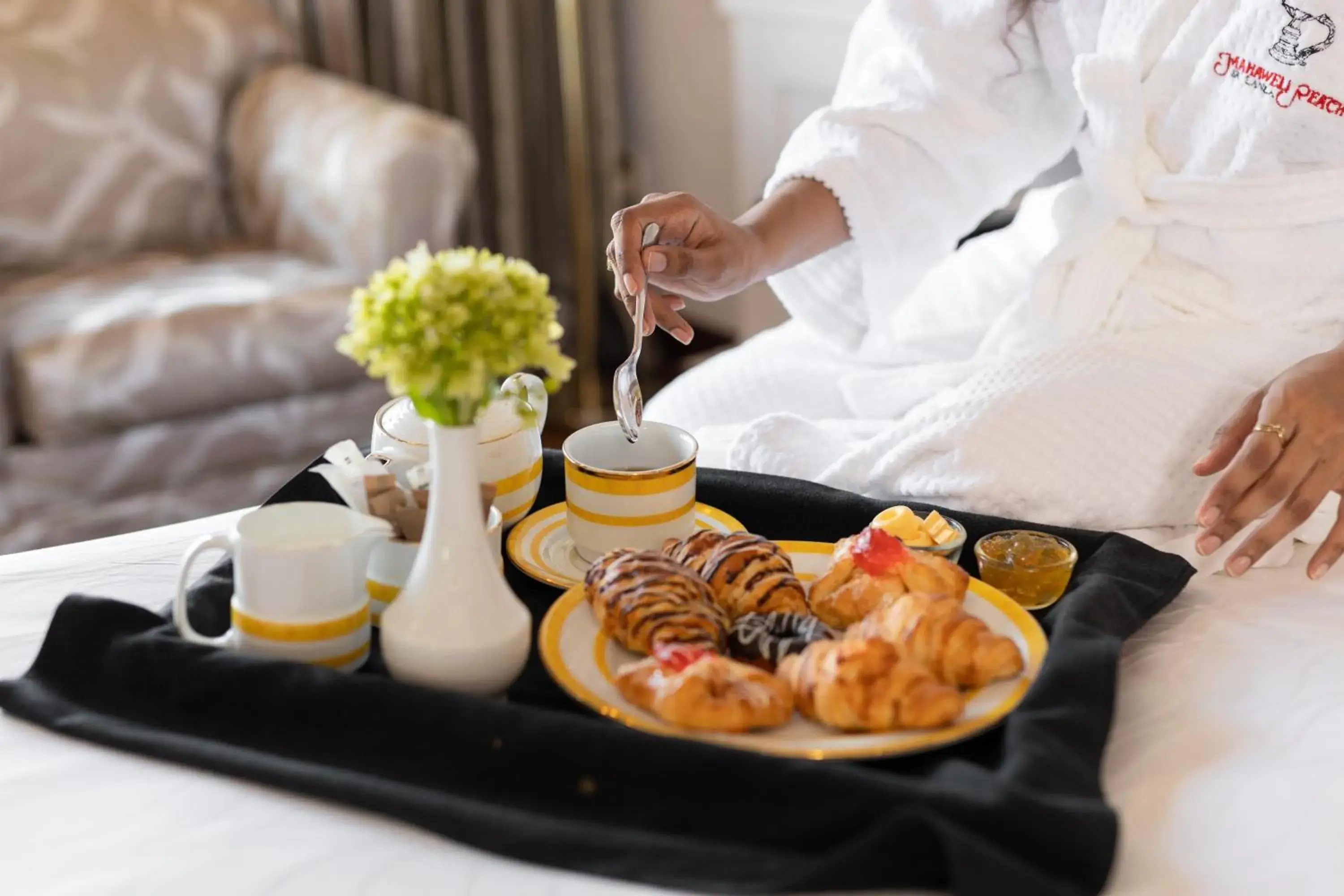 Breakfast in Mahaweli Reach Hotel Breakfast in Mahaweli Reach Hotel