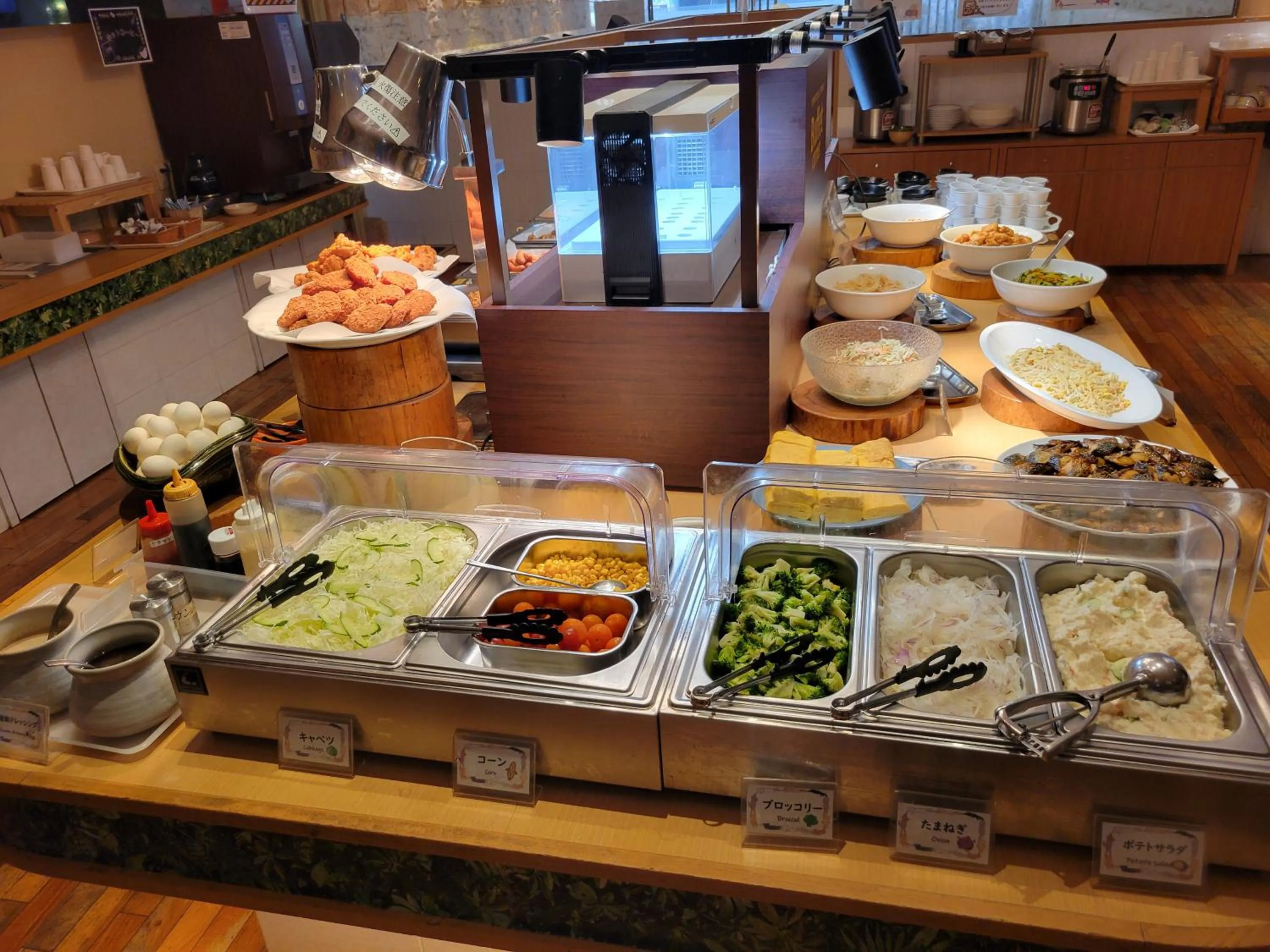 Breakfast in Hotel Crown Hills Himeji