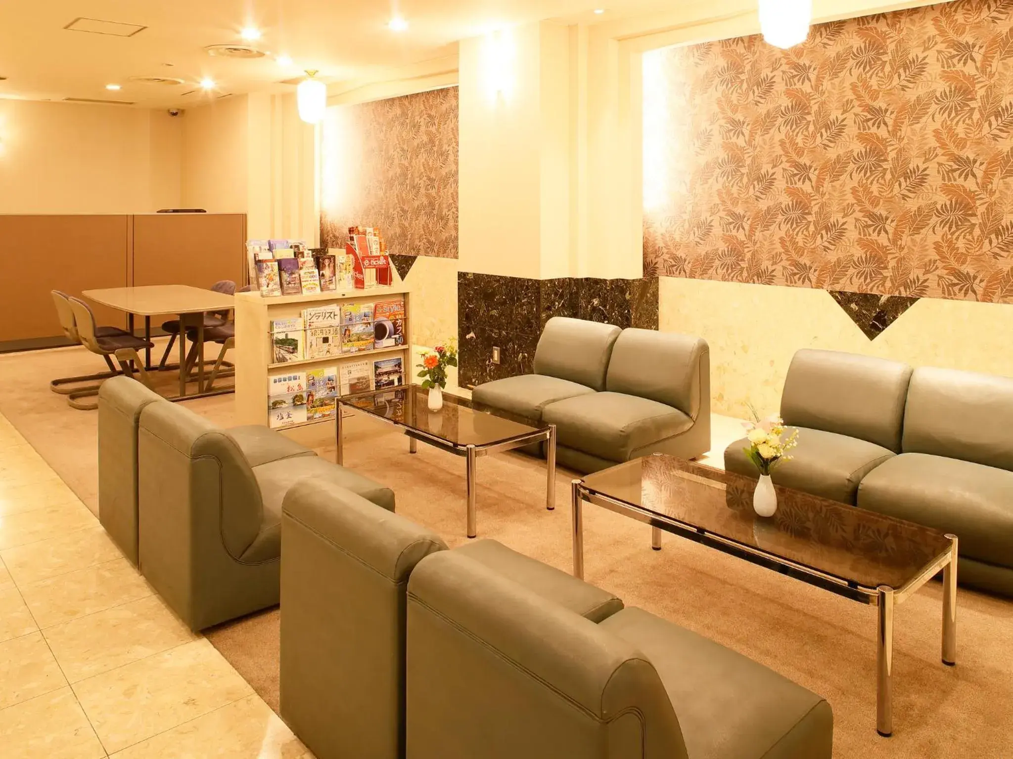 Lobby or reception in Hotel Pearl City Sendai Lobby or reception in Hotel Pearl City Sendai