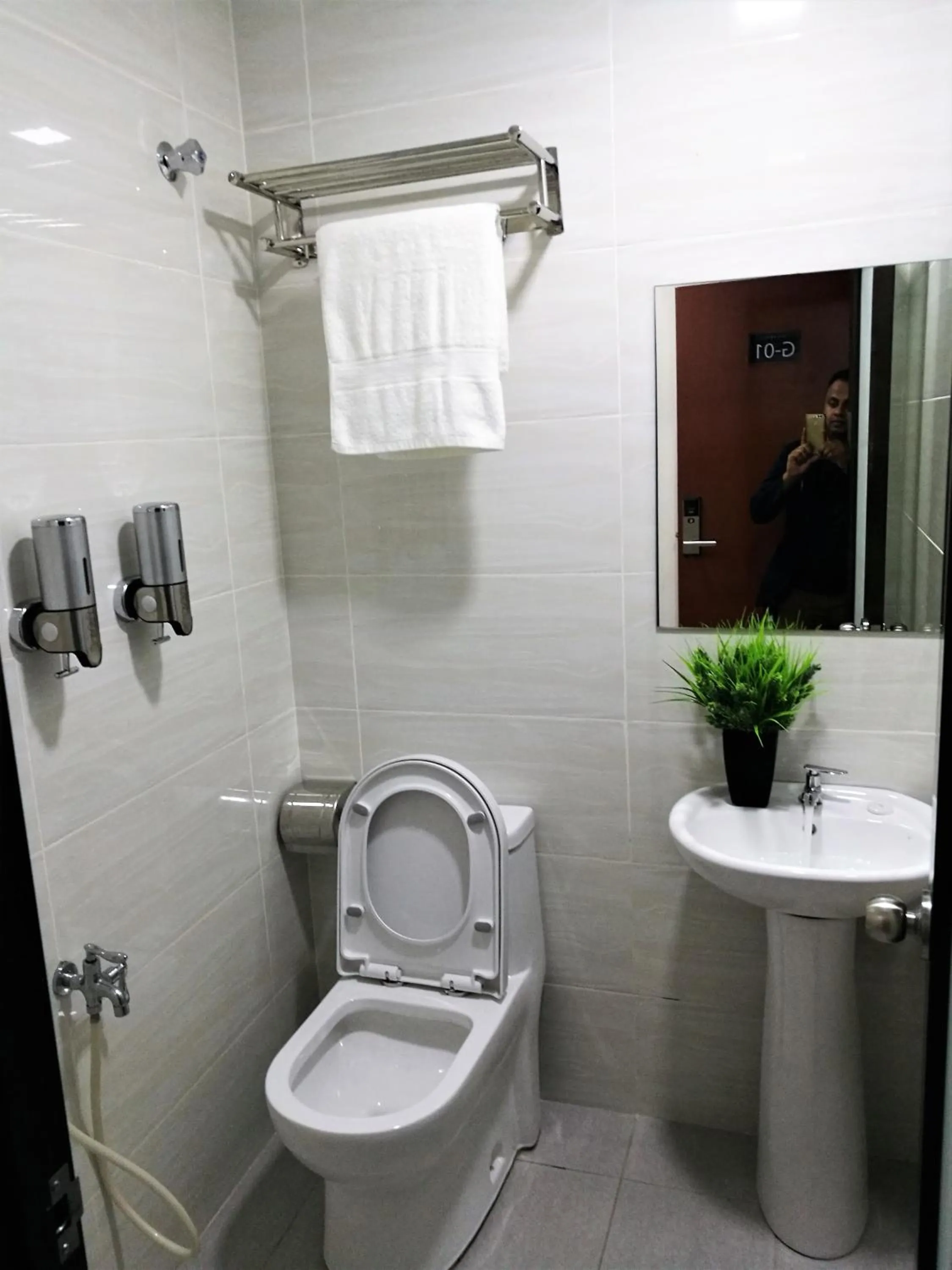 Toilet in CITI HOTEL @ KL SENTRAL