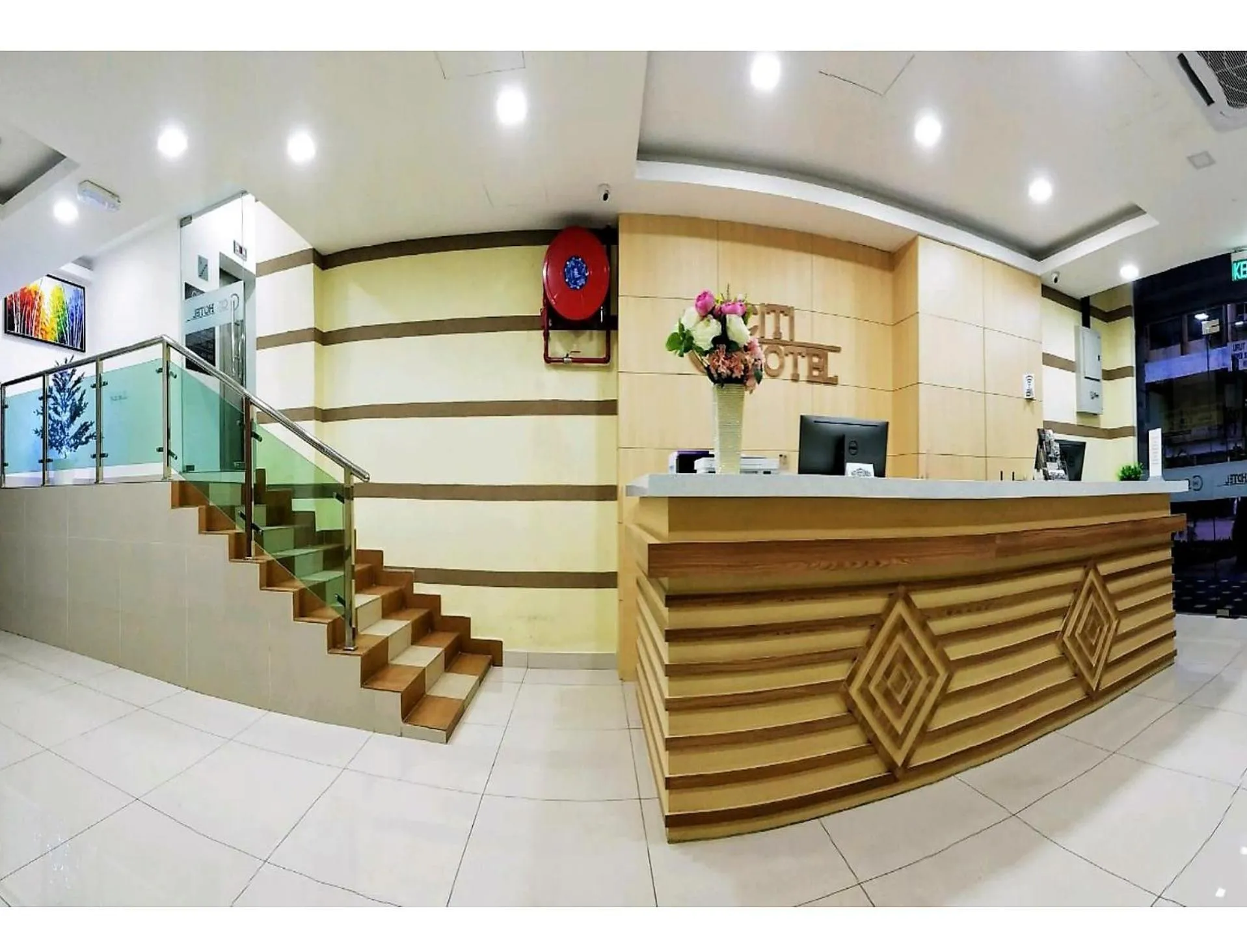 Lobby or reception in CITI HOTEL @ KL SENTRAL