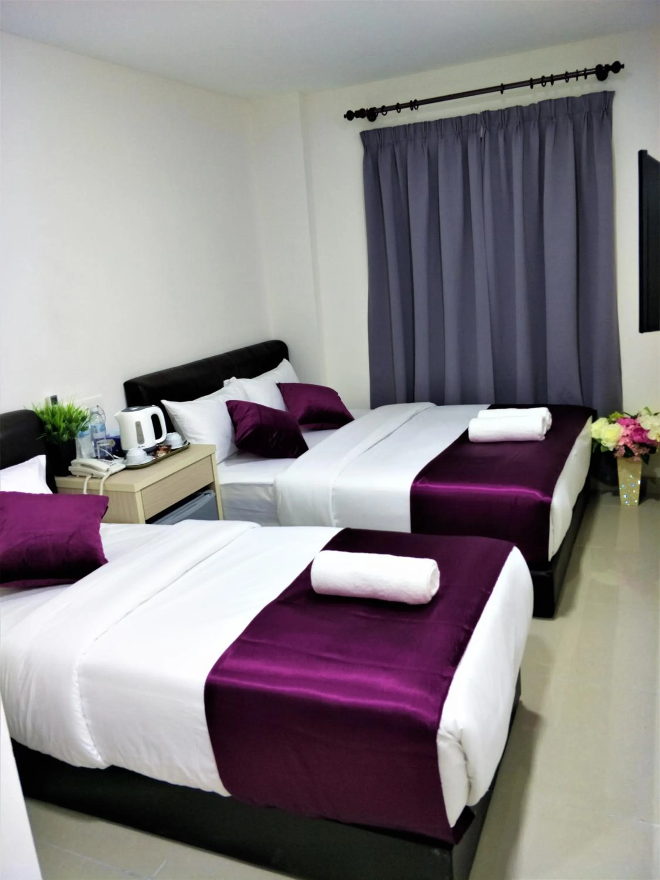 Bed in CITI HOTEL @ KL SENTRAL