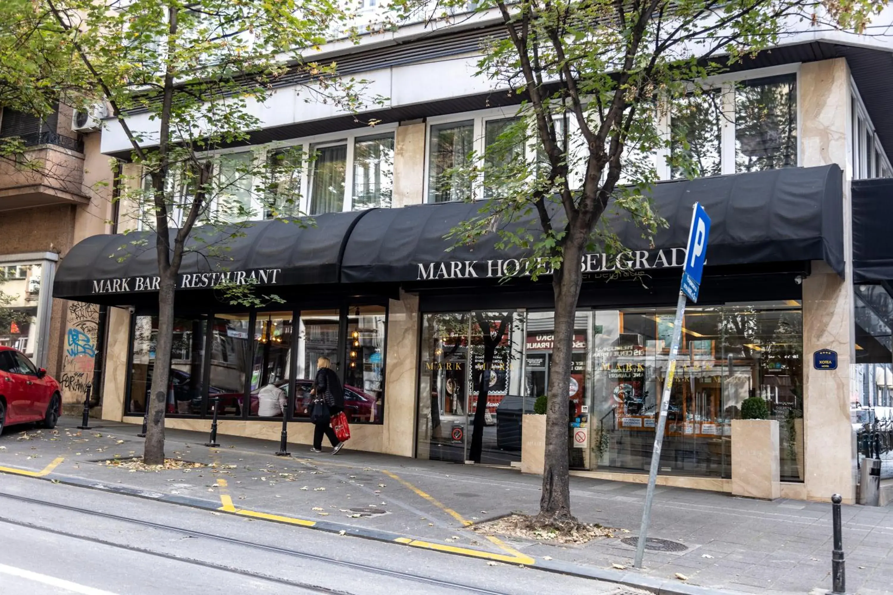 Property building in MARK Hotel Property building in MARK Hotel