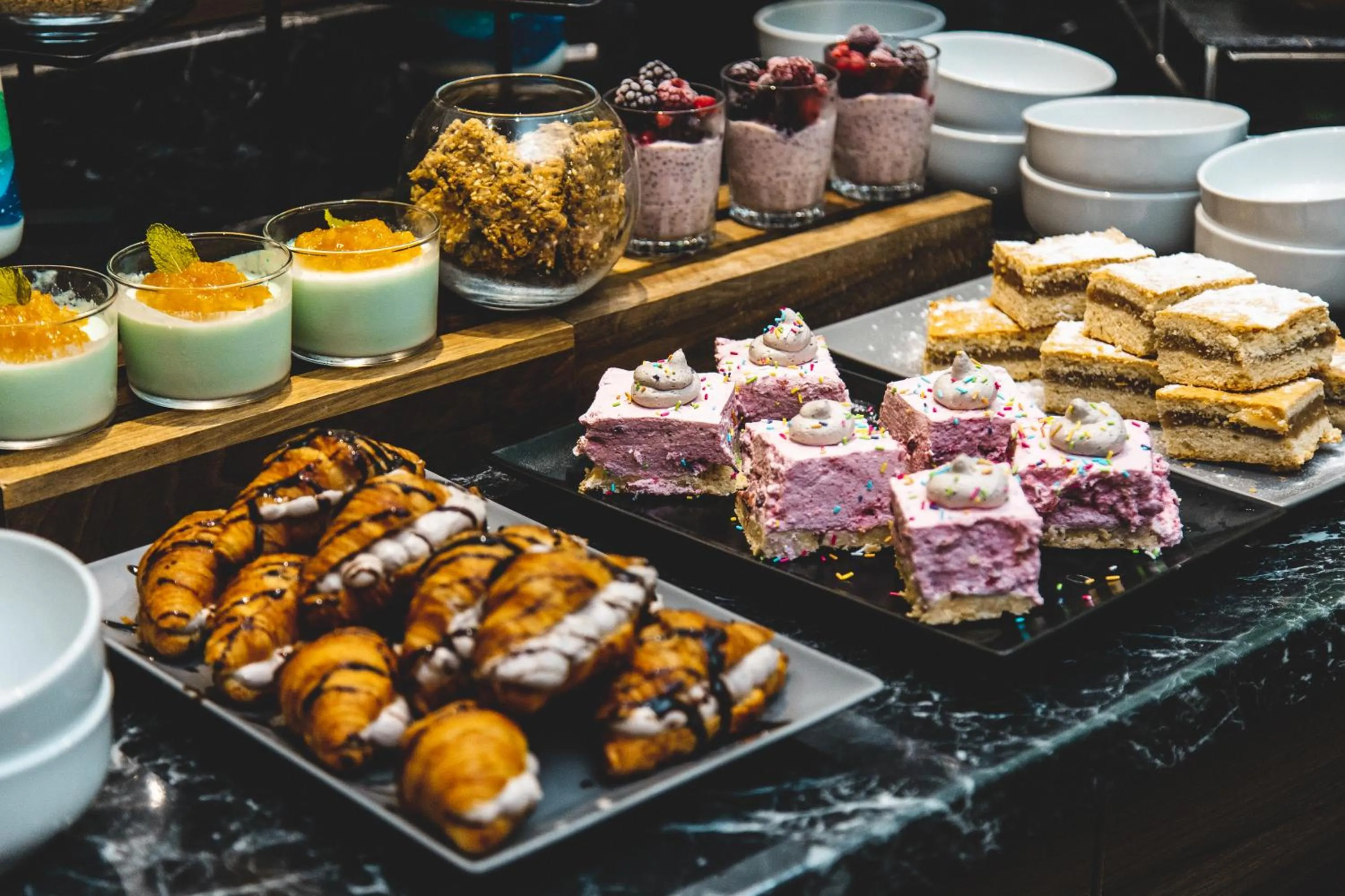 Buffet breakfast in MARK Hotel