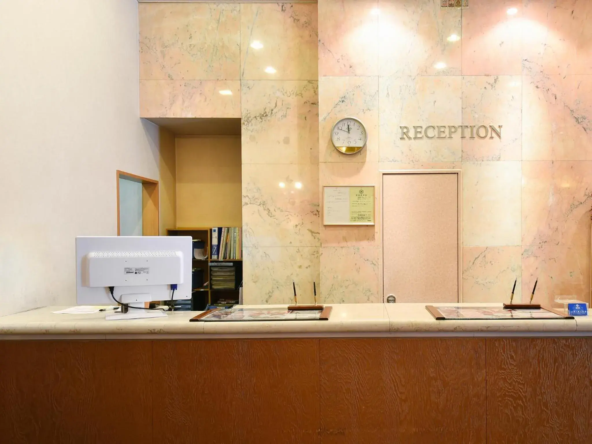 Lobby or reception in Hotel Pearl City Sapporo Lobby or reception in Hotel Pearl City Sapporo