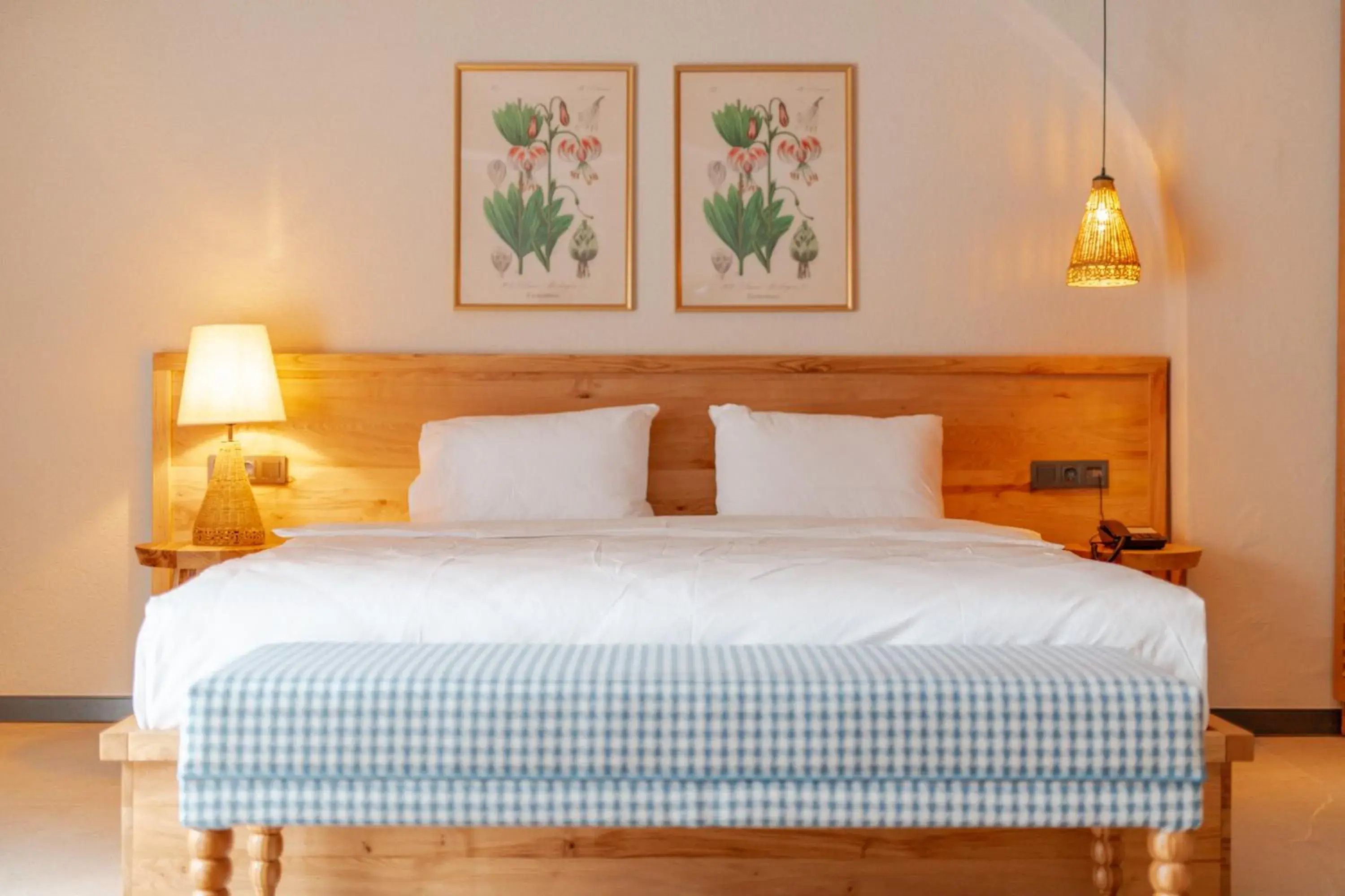 Bed in Unsal Hotel Bed in Unsal Hotel