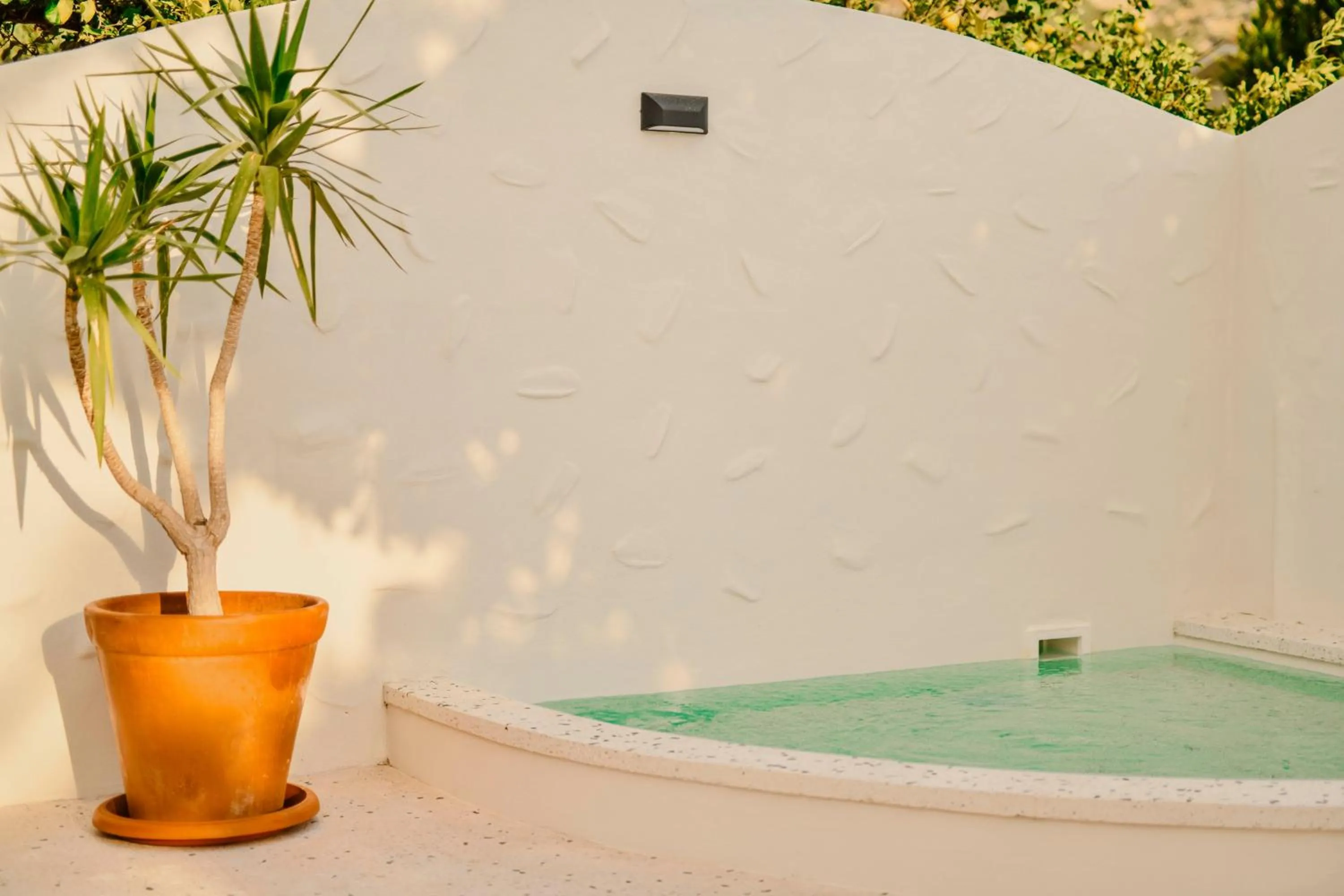 Swimming pool in Unsal Hotel