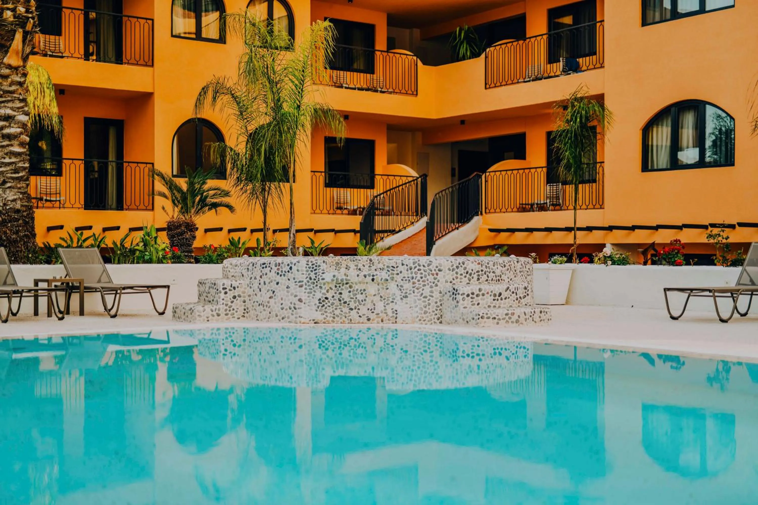 Swimming pool in Unsal Hotel