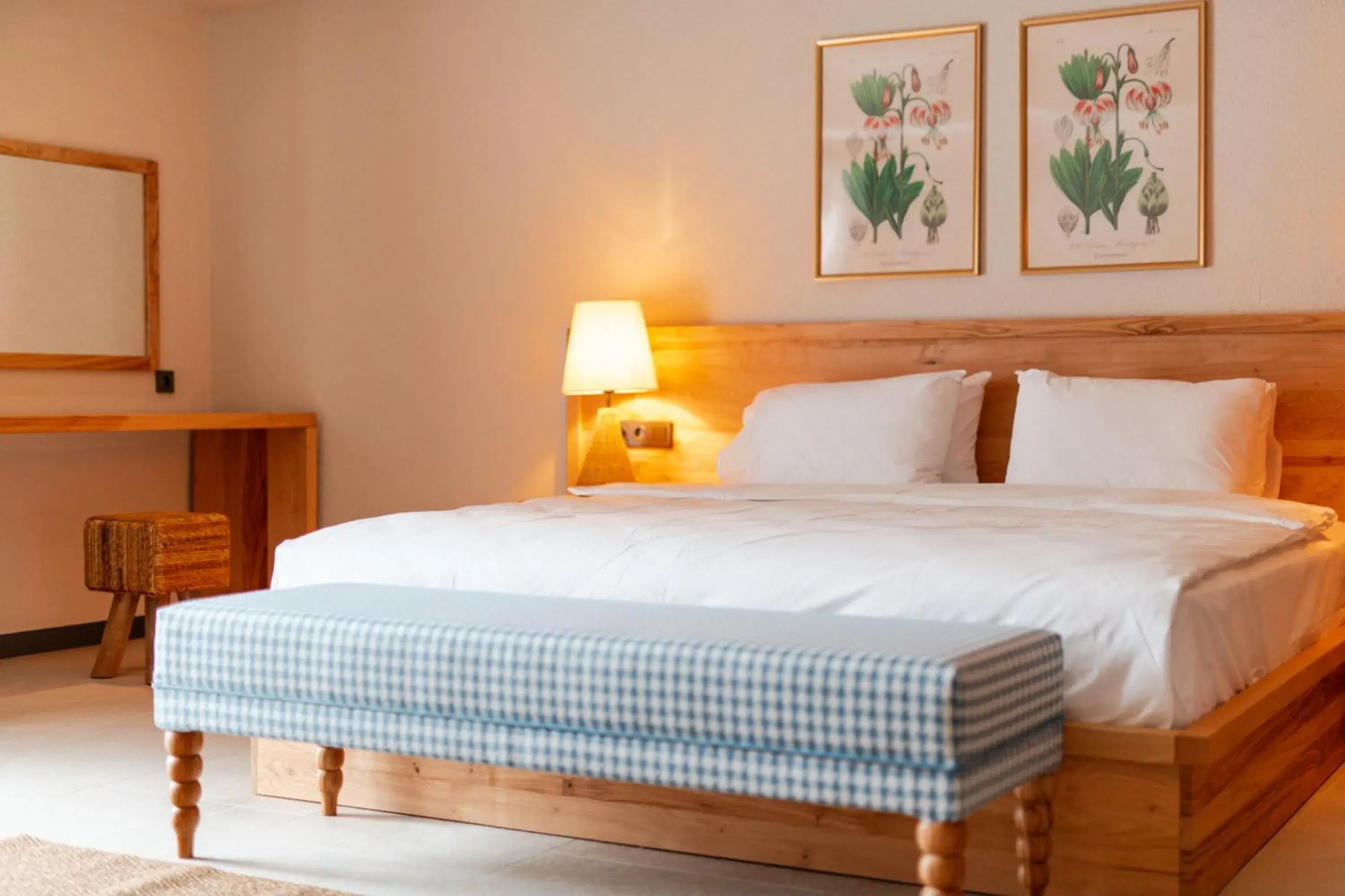 Bed in Unsal Hotel Bed in Unsal Hotel