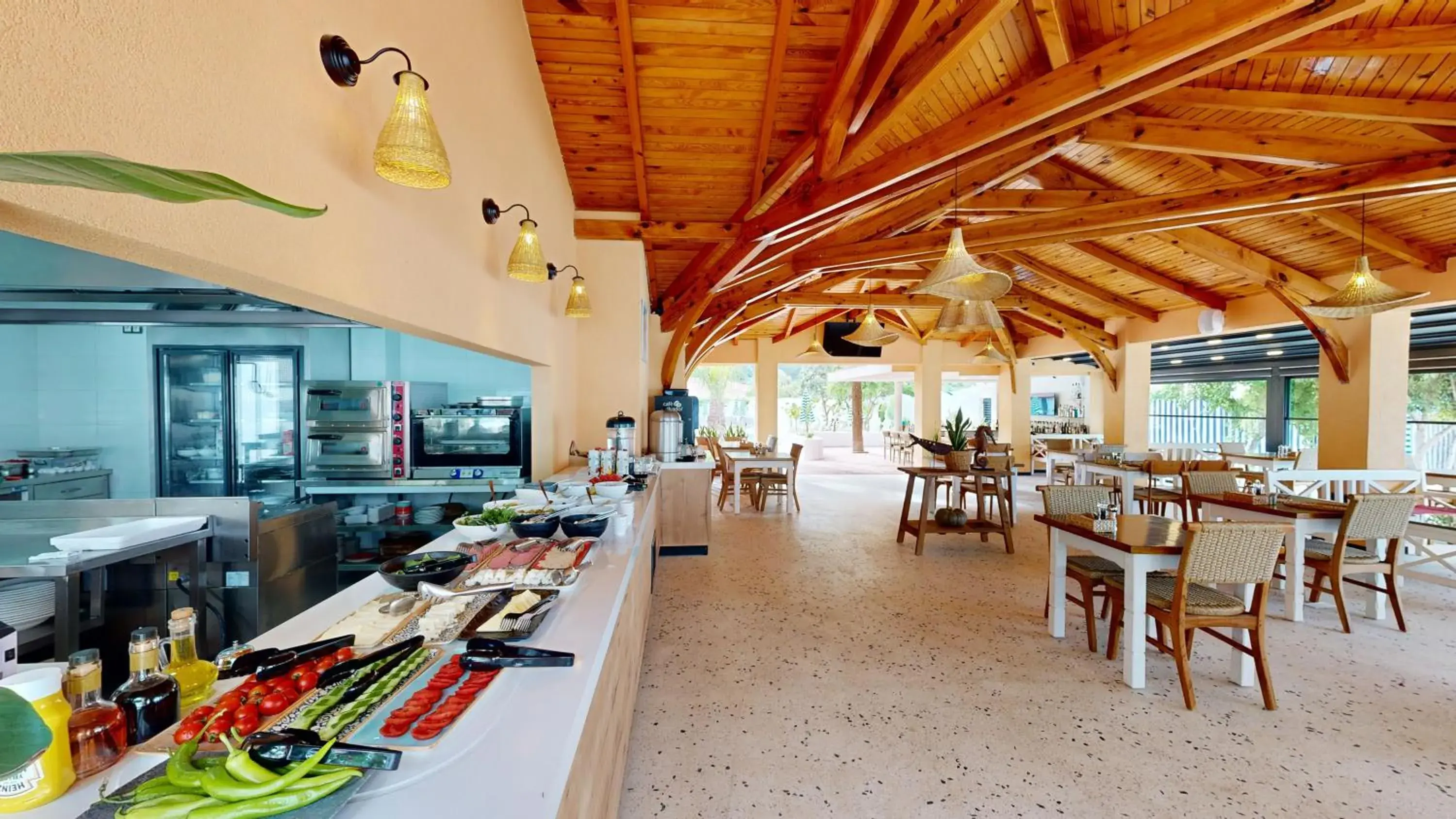 Breakfast in Unsal Hotel Breakfast in Unsal Hotel