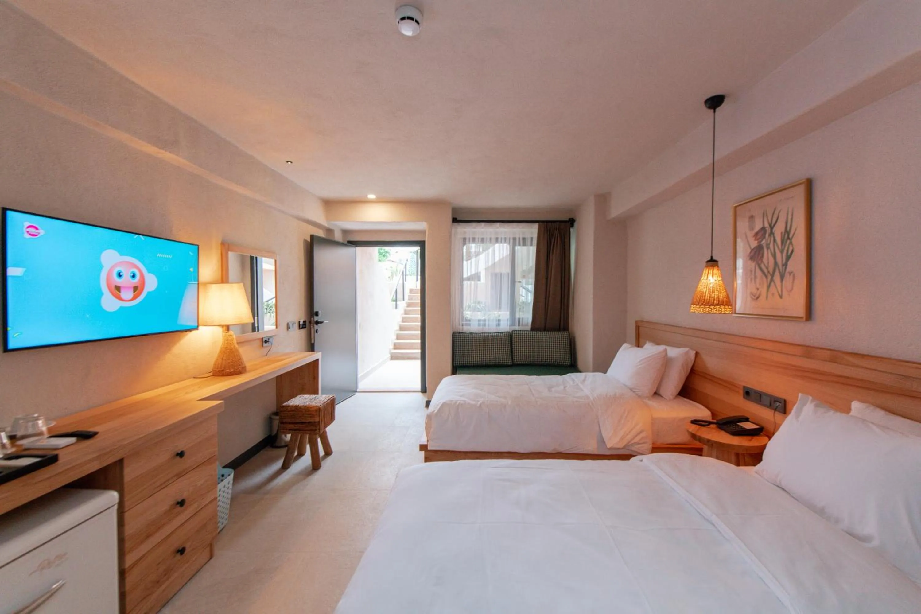 Photo of the whole room, Bed in Unsal Hotel