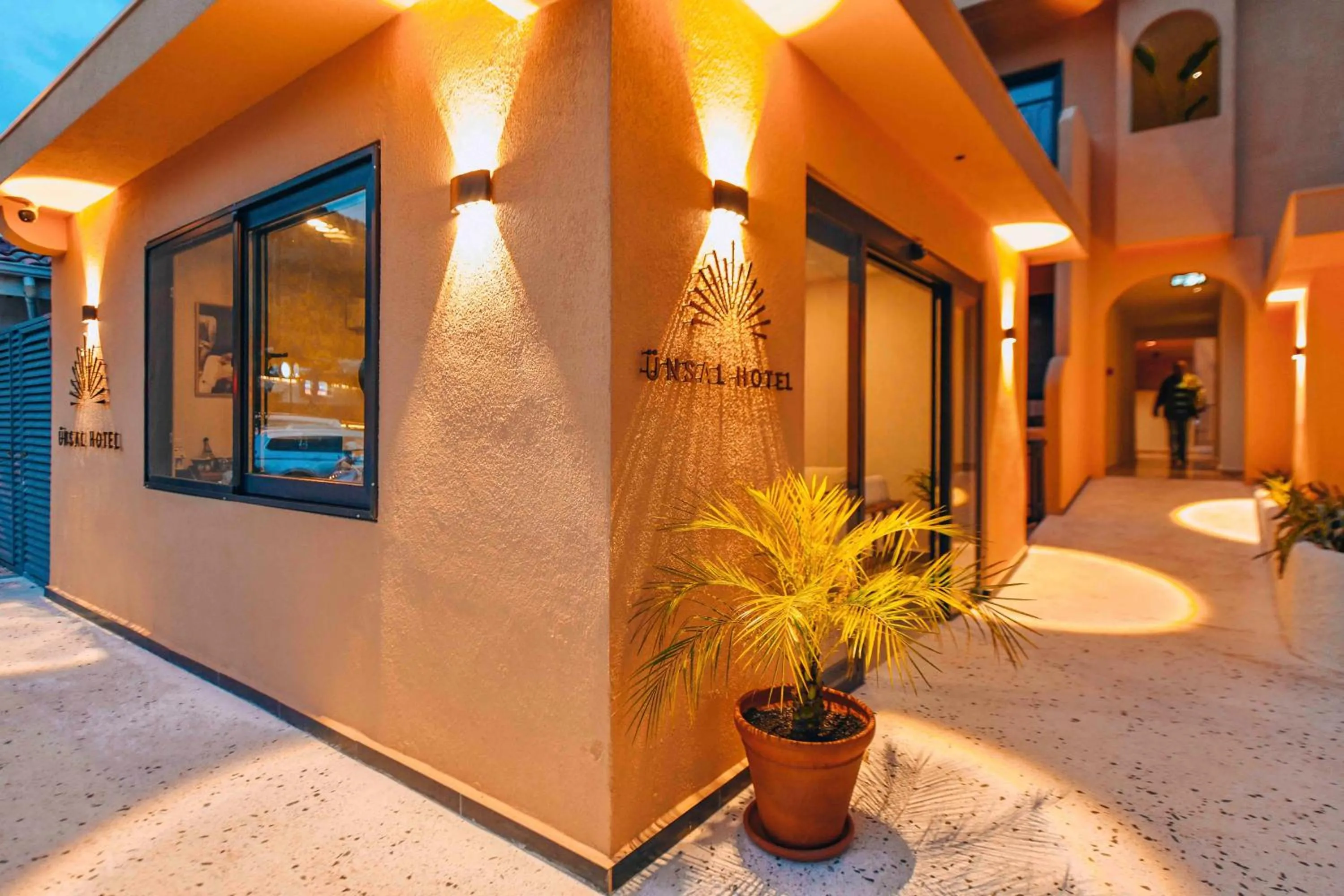 Lobby or reception in Unsal Hotel