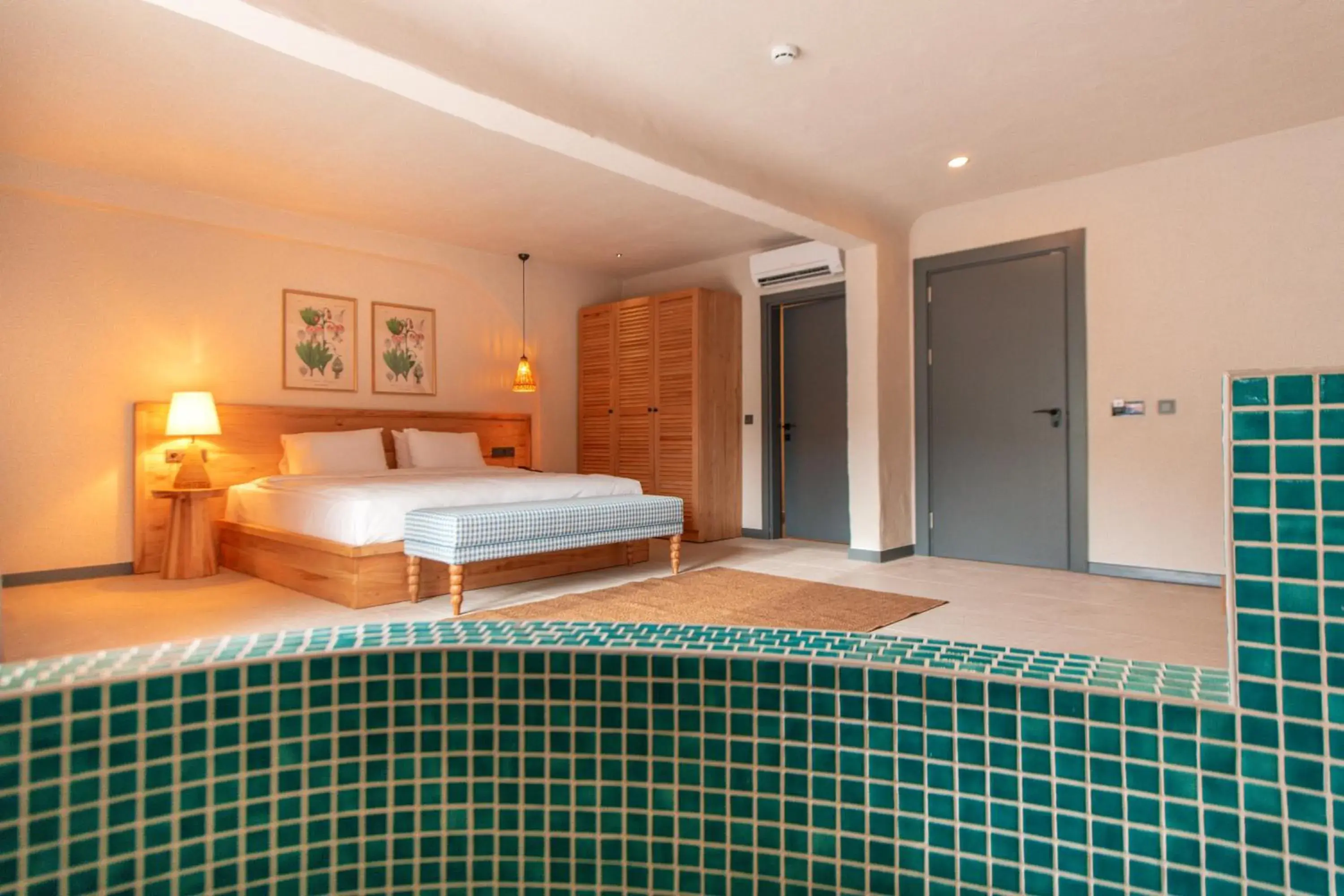 Bedroom, Bed in Unsal Hotel Bedroom, Bed in Unsal Hotel