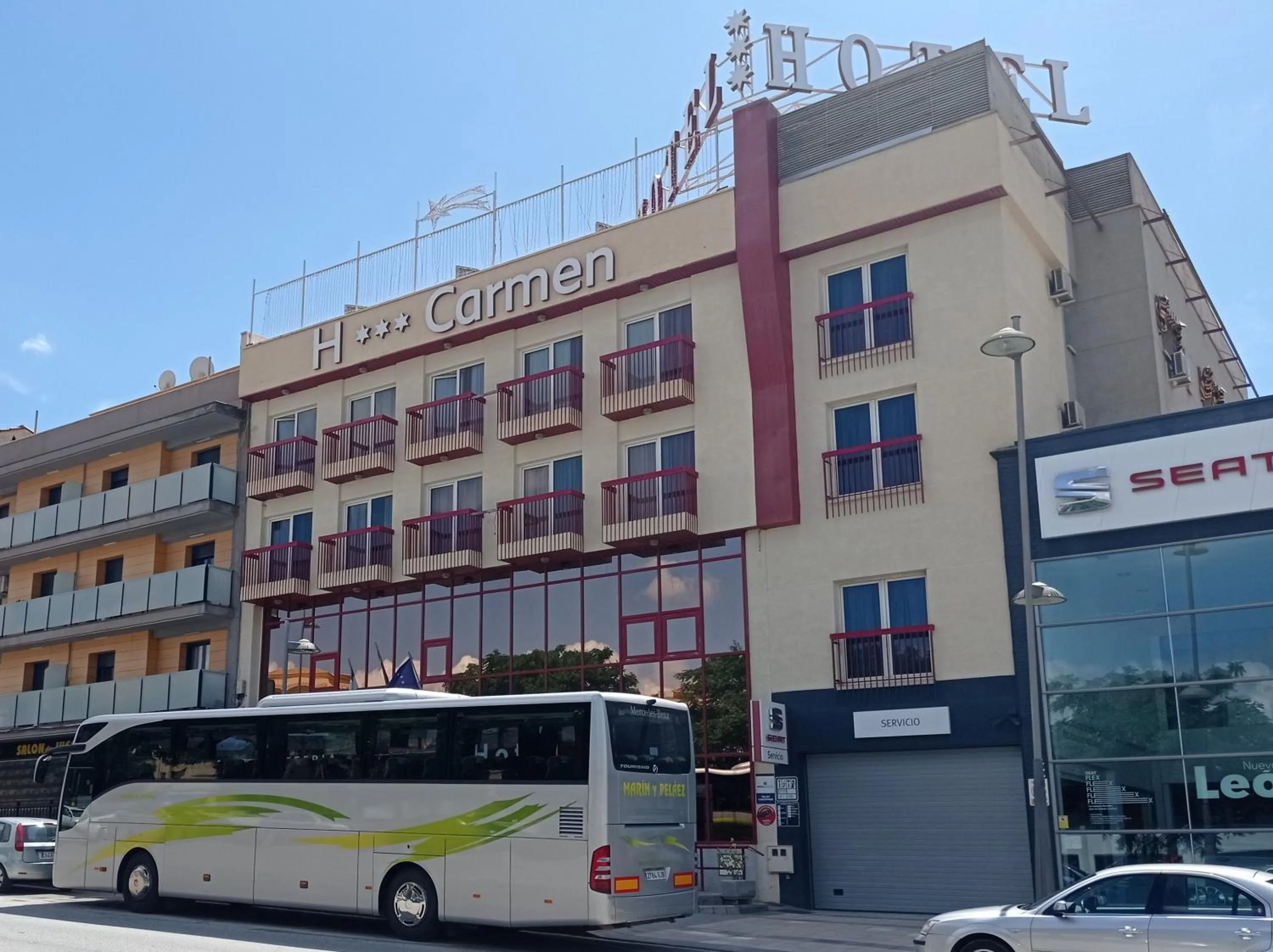 Property building in Hotel Mari Carmen