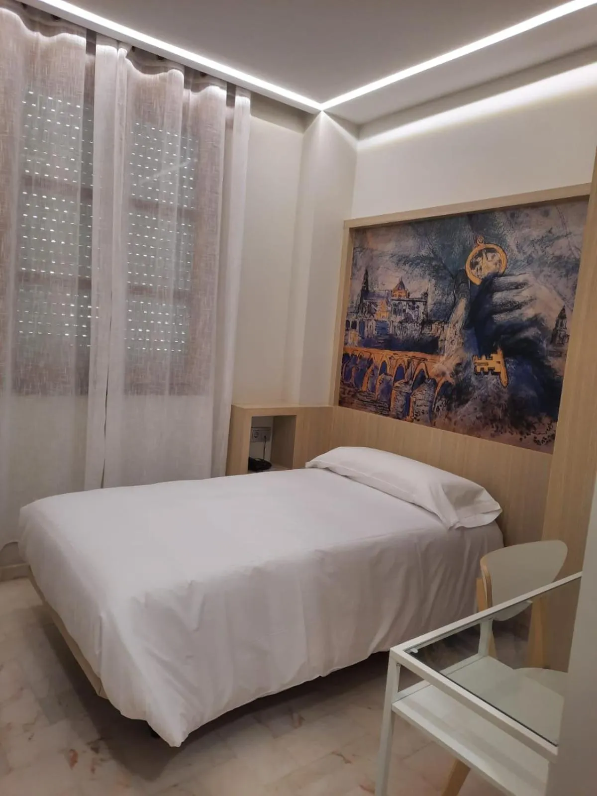 Bed in Hotel Mairena