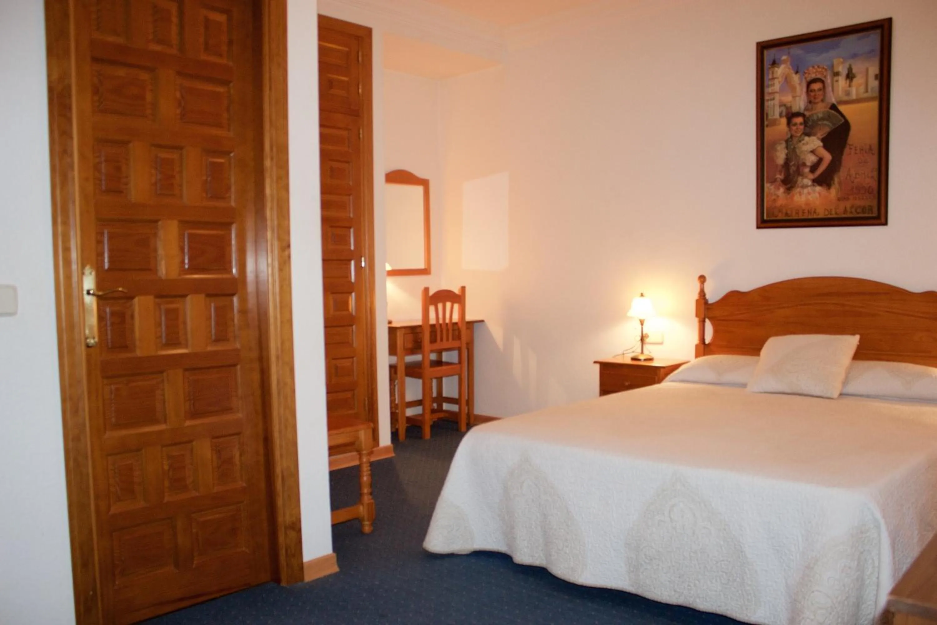 Decorative detail, Bed in Hotel Mairena