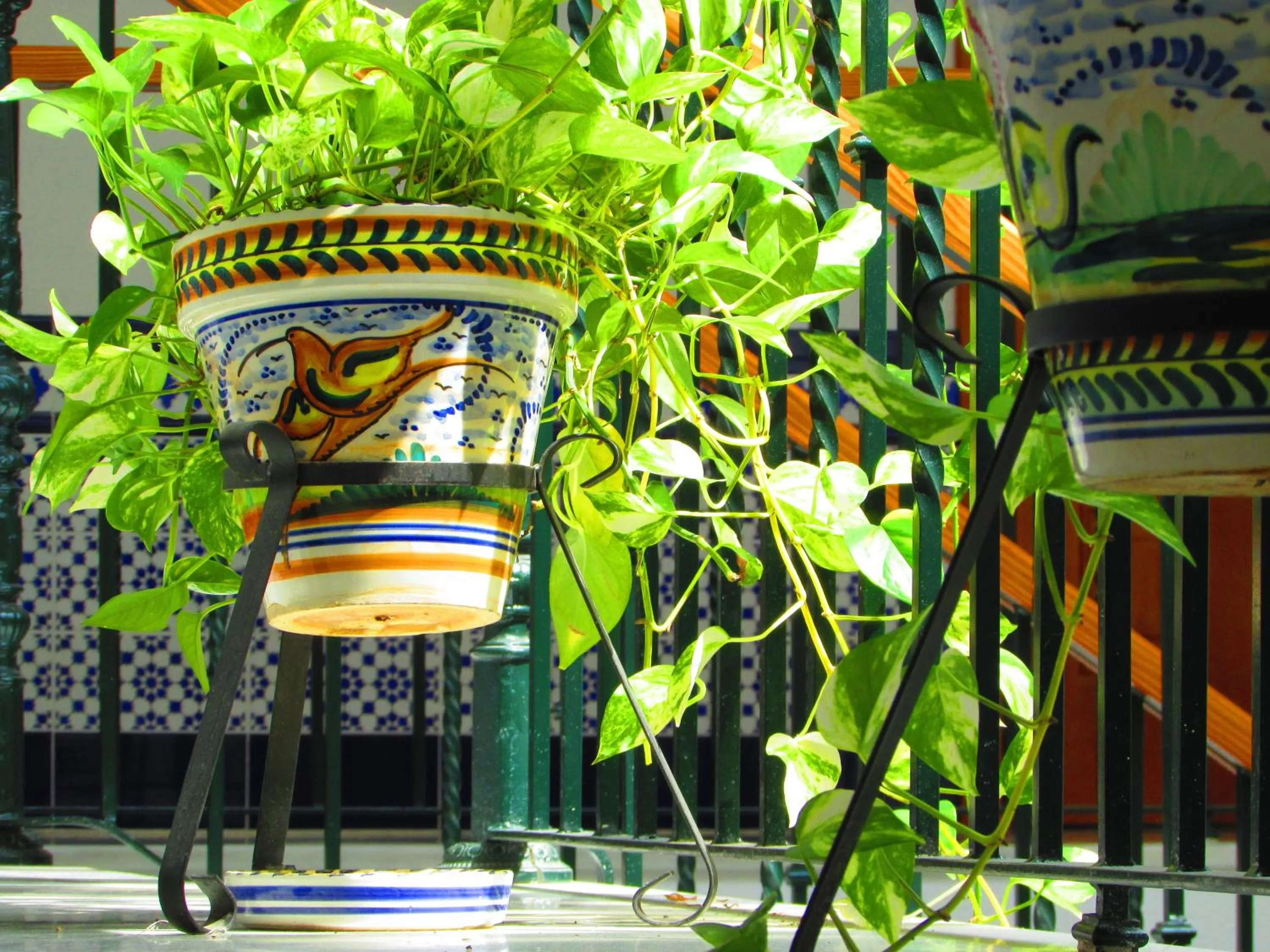 Decorative detail in Hotel Mairena