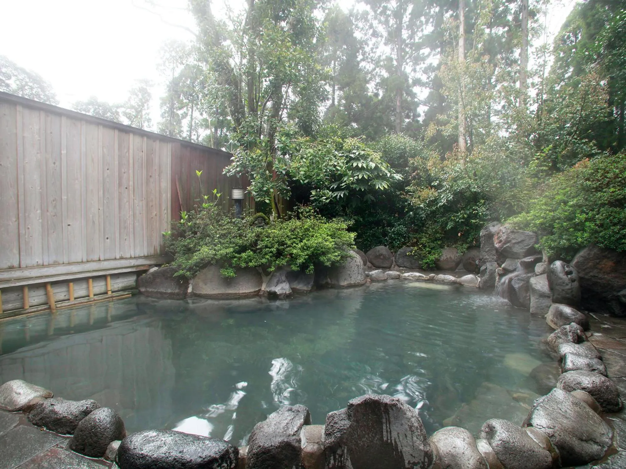 Hot Spring Bath in Hotel Kirishima Castle