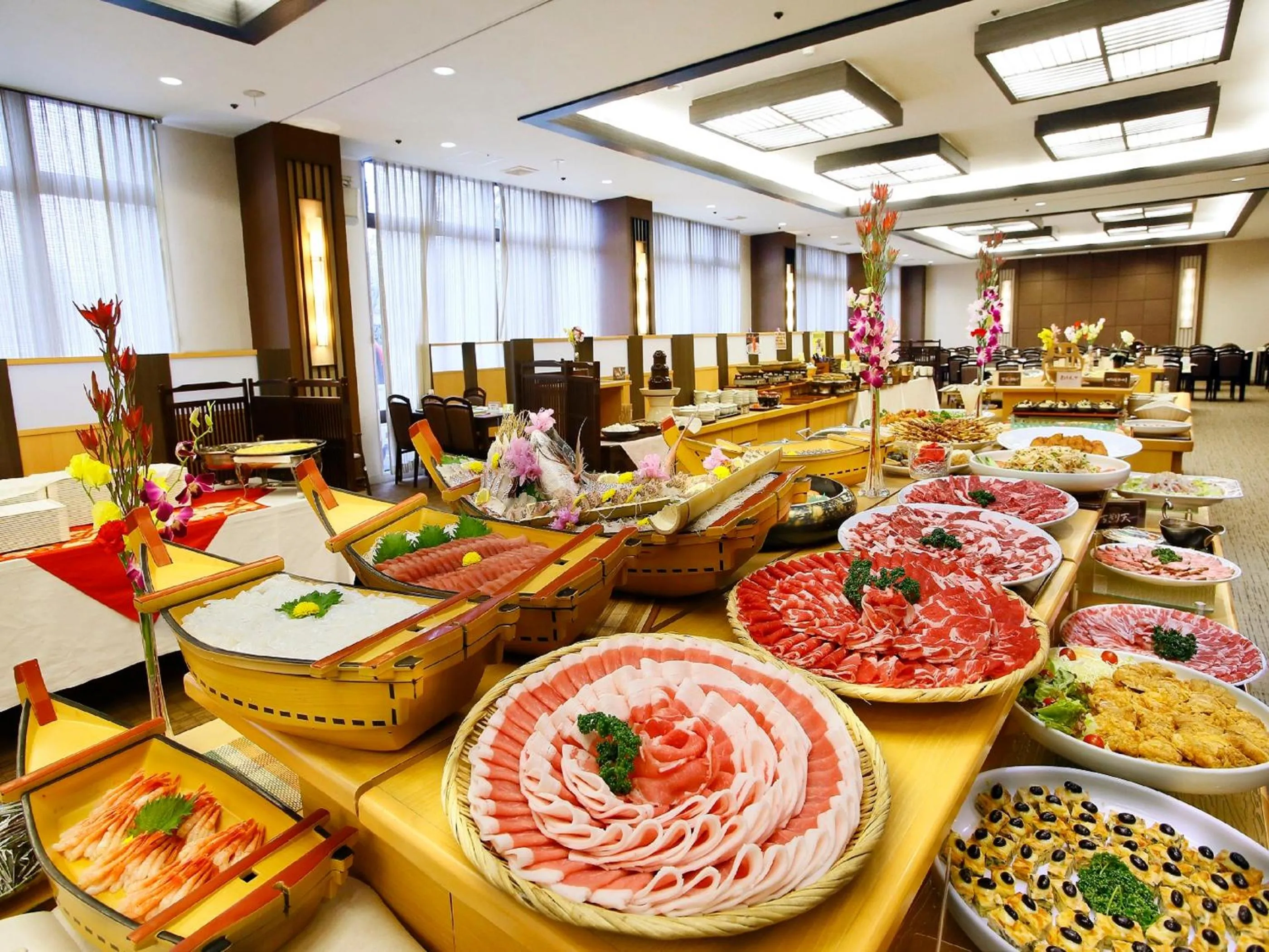 Restaurant/places to eat in Hotel Kirishima Castle