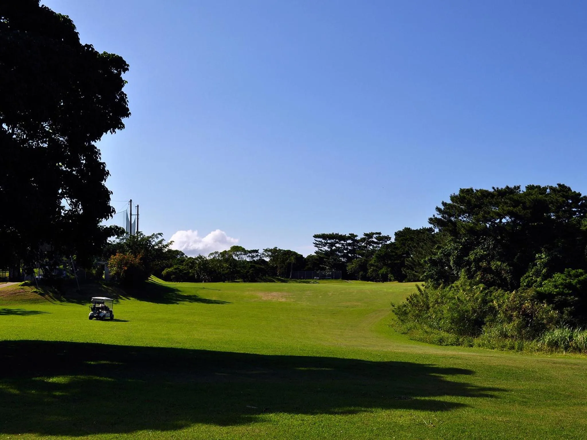Golfcourse in Motobu Green Park and Golf Course