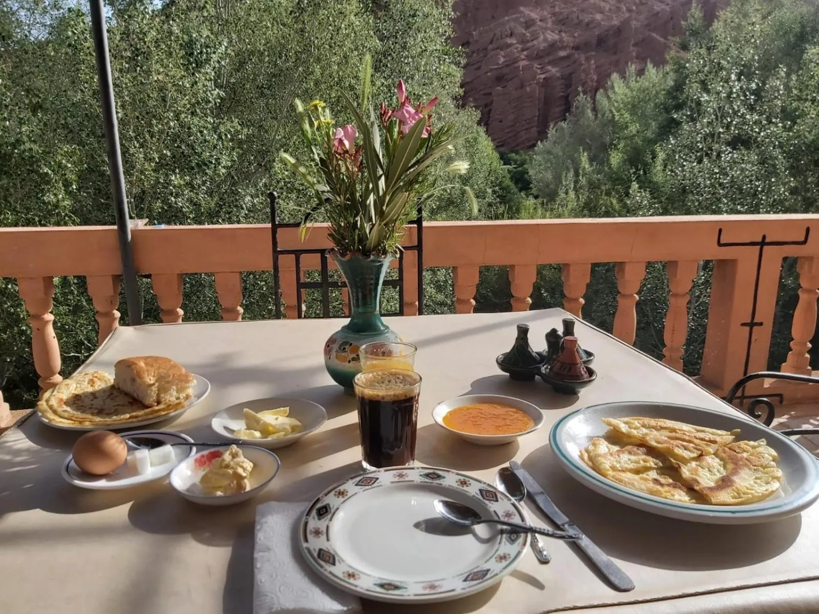 View (from property/room) in kasbah Ait arbi