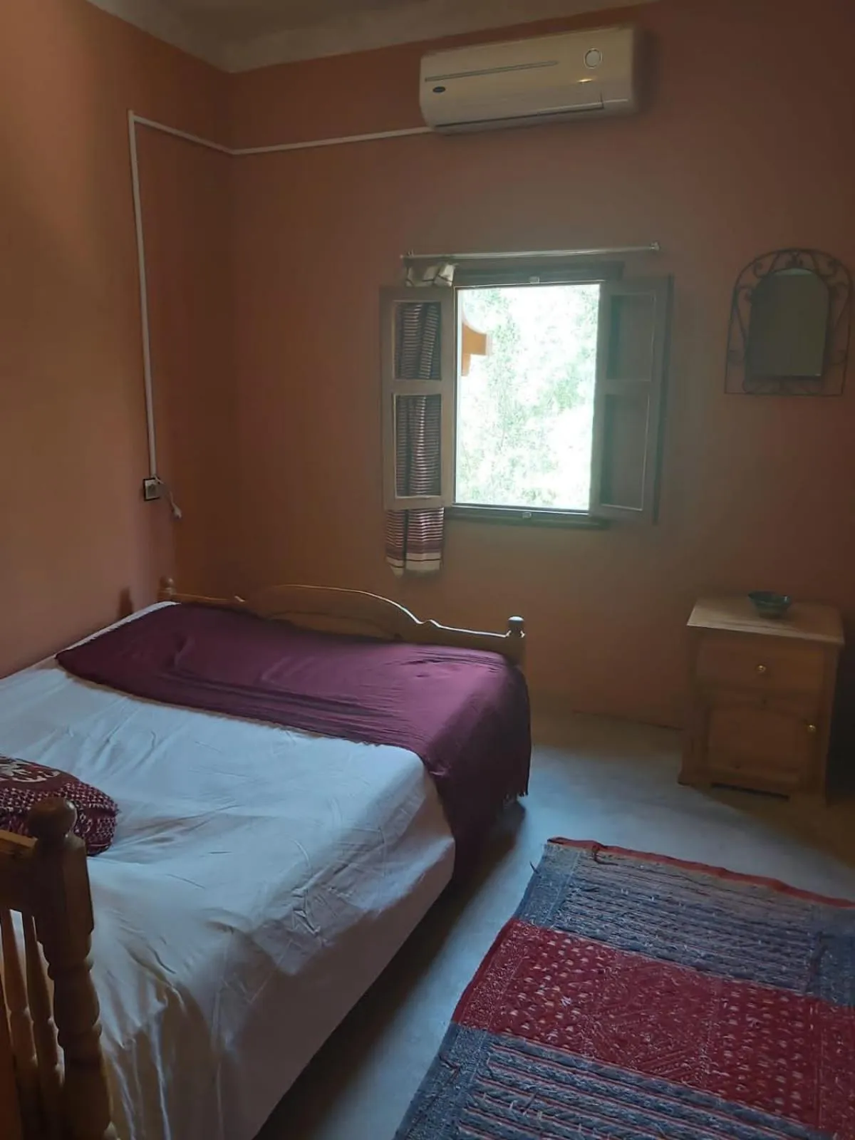 Bed in kasbah Ait arbi