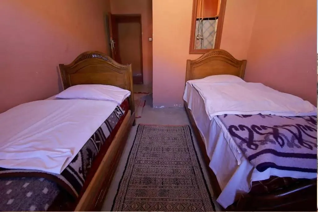 Bed in kasbah Ait arbi