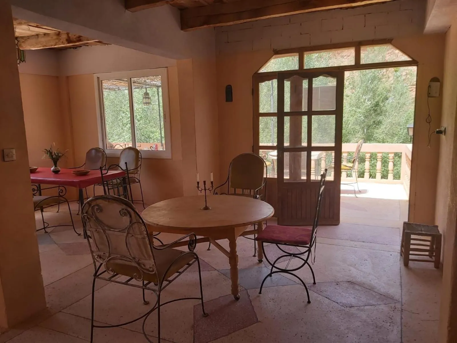 View (from property/room) in kasbah Ait arbi