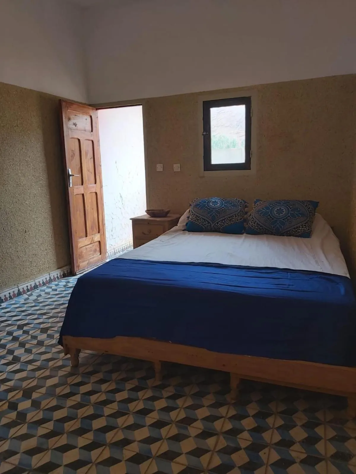 Photo of the whole room, Bed in kasbah Ait arbi