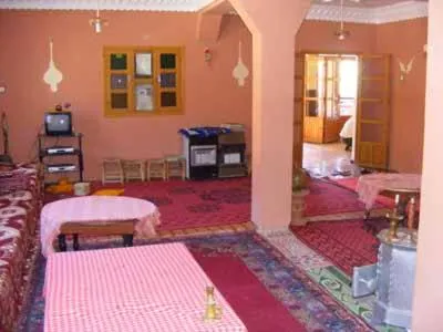 Bed in kasbah Ait arbi