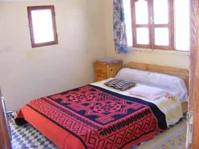 Photo of the whole room, Bed in kasbah Ait arbi