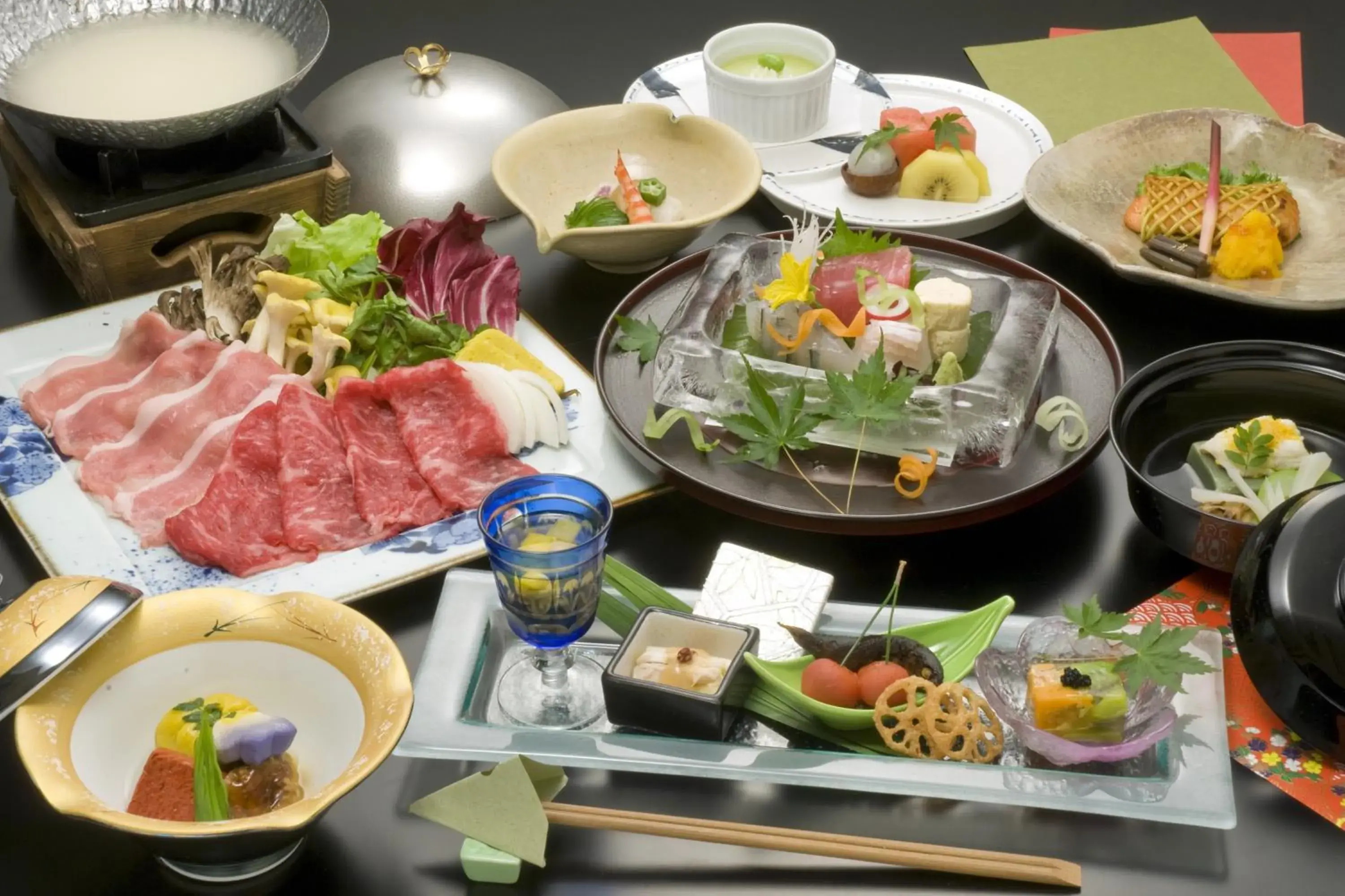 Food close-up in Kanemidori Food close-up in Kanemidori