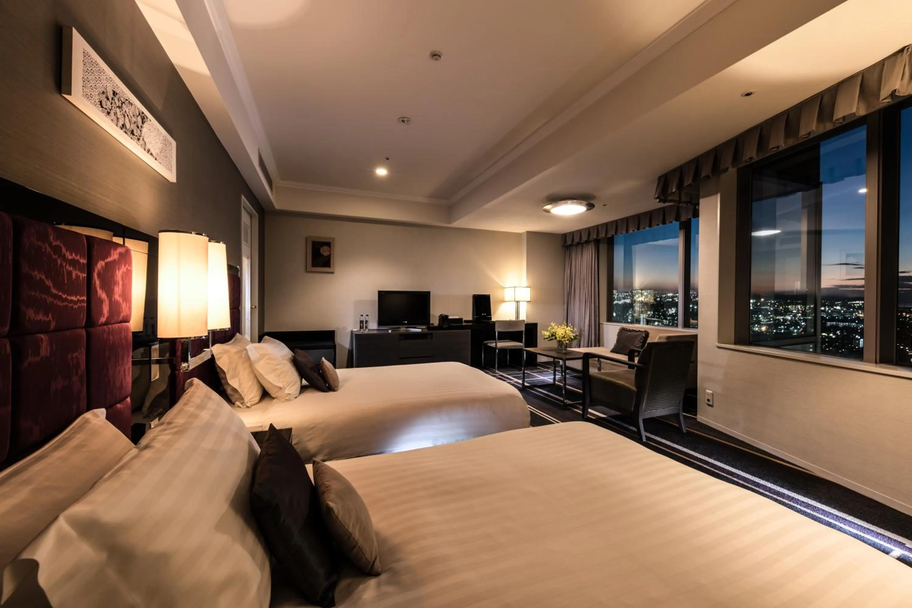 Photo of the whole room, Bed in Hotel Nikko Kanazawa