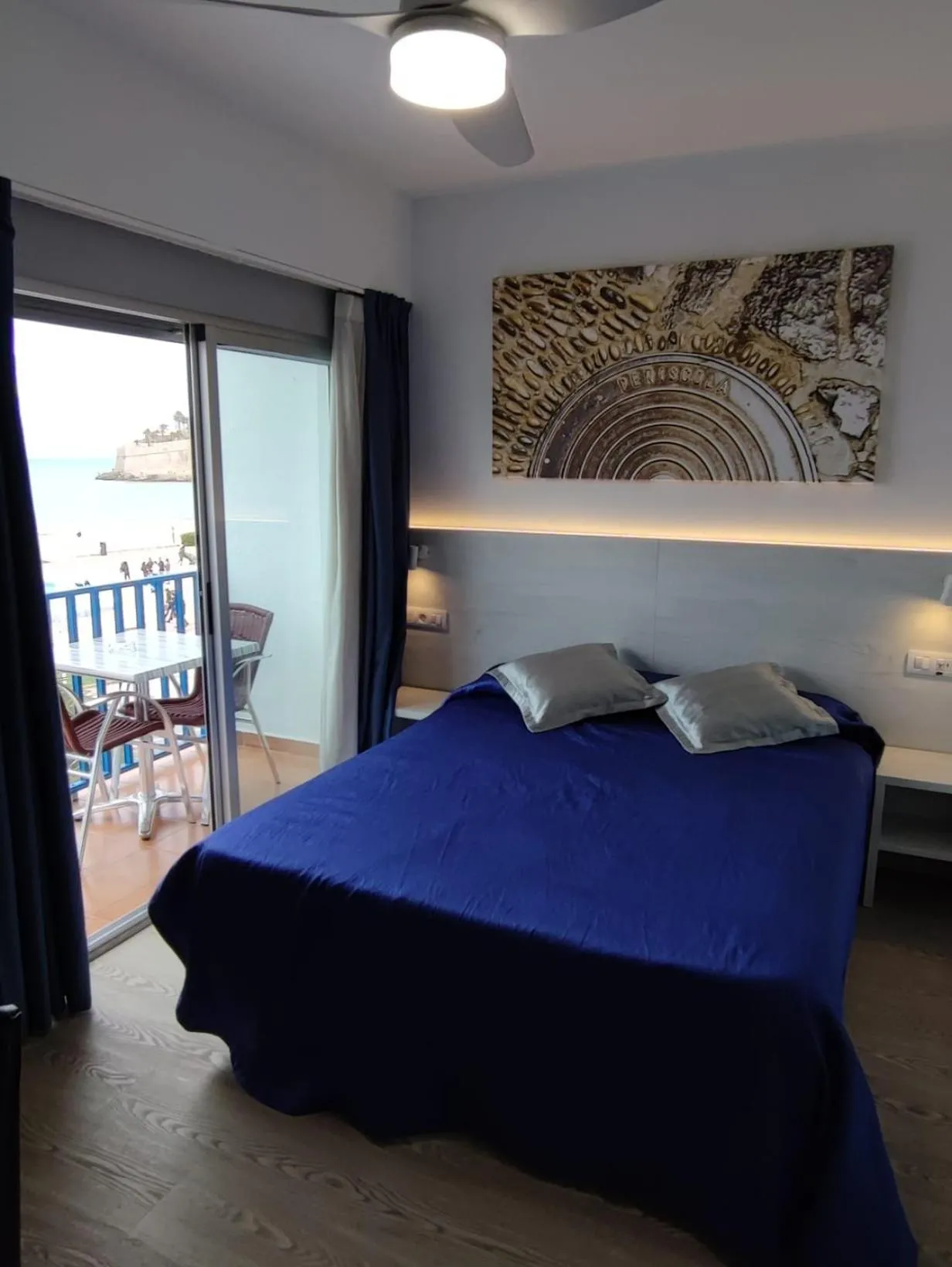 Bed in Hotel Rio Mar