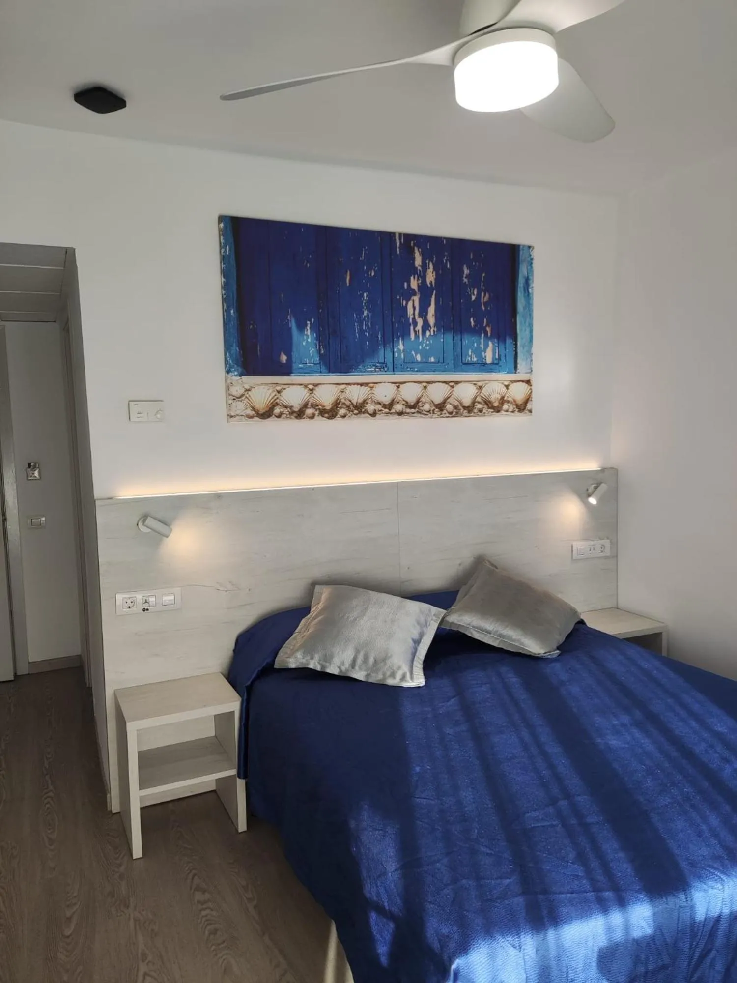 Bed in Hotel Rio Mar