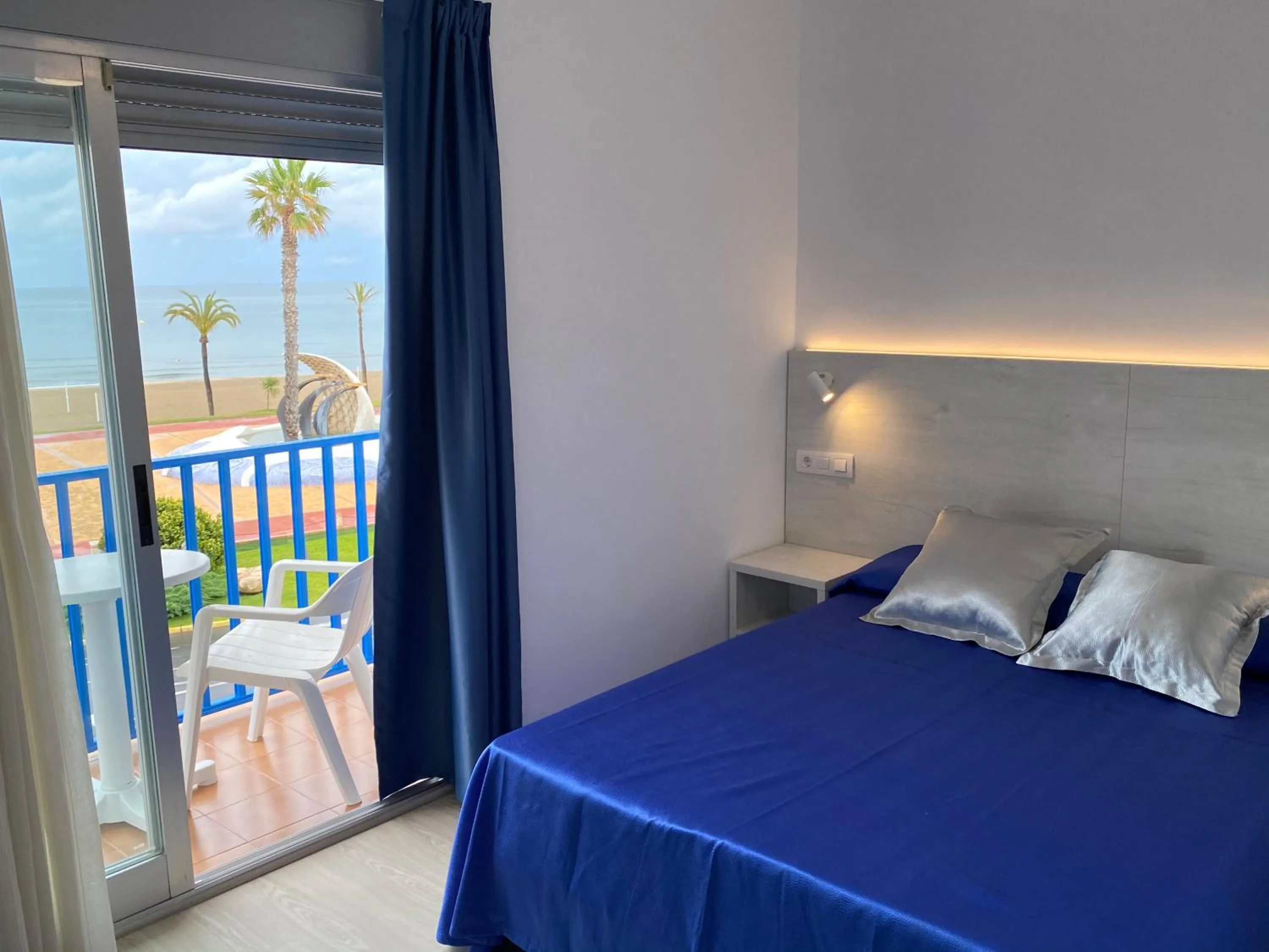 Bed in Hotel Rio Mar