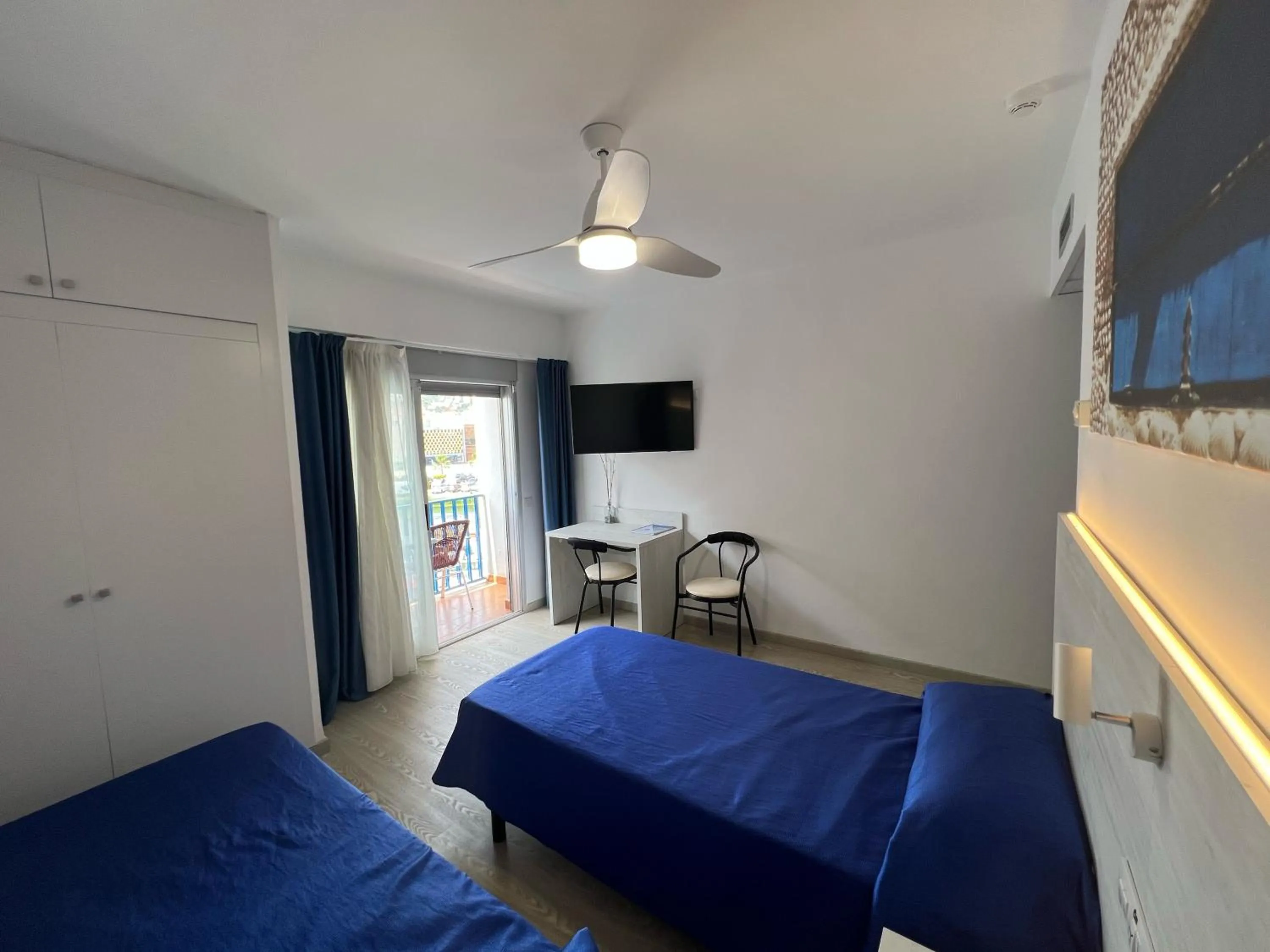Bed in Hotel Rio Mar