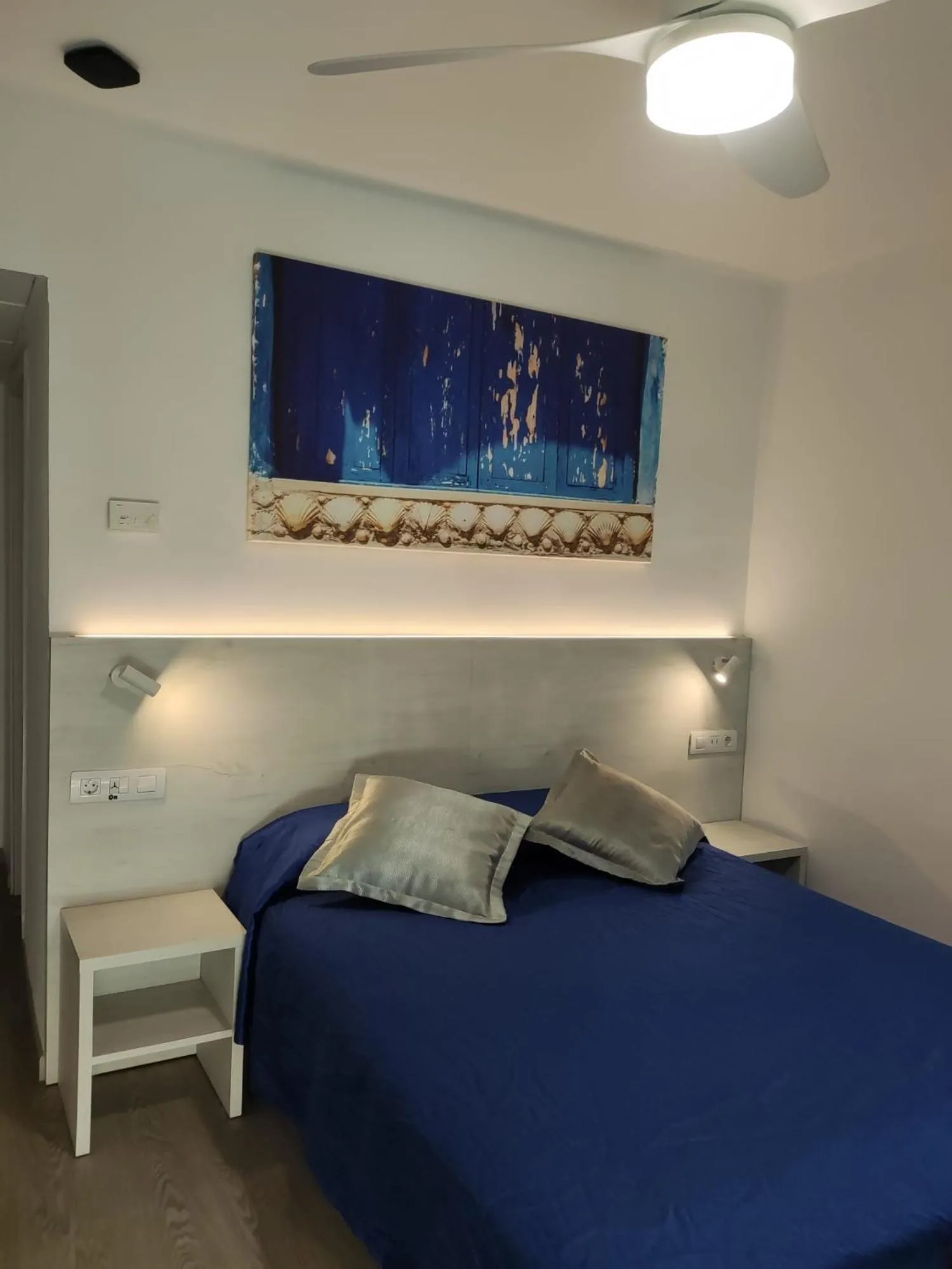 Bed in Hotel Rio Mar
