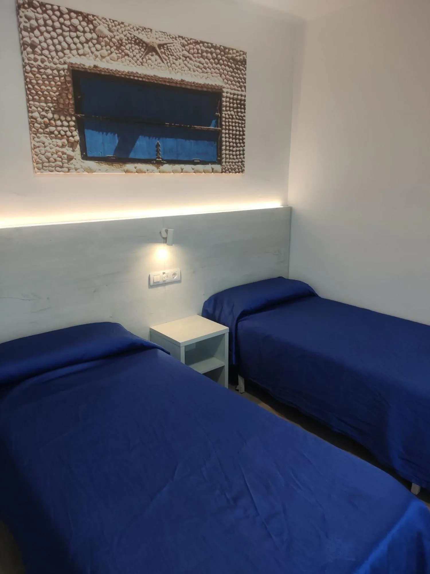 Bed in Hotel Rio Mar