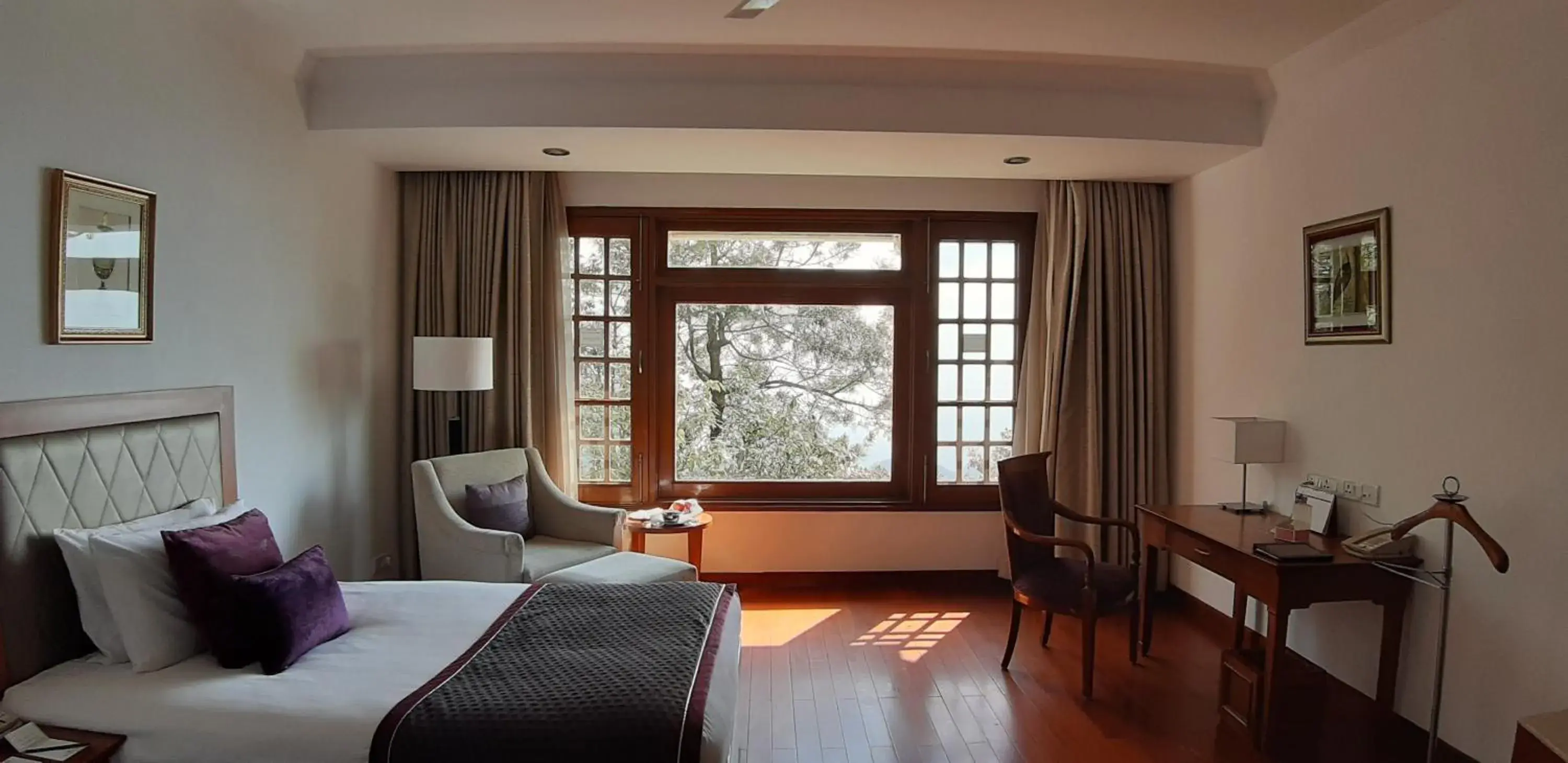 View (from property/room), Bed in Jaypee Residency Manor View (from property/room), Bed in Jaypee Residency Manor
