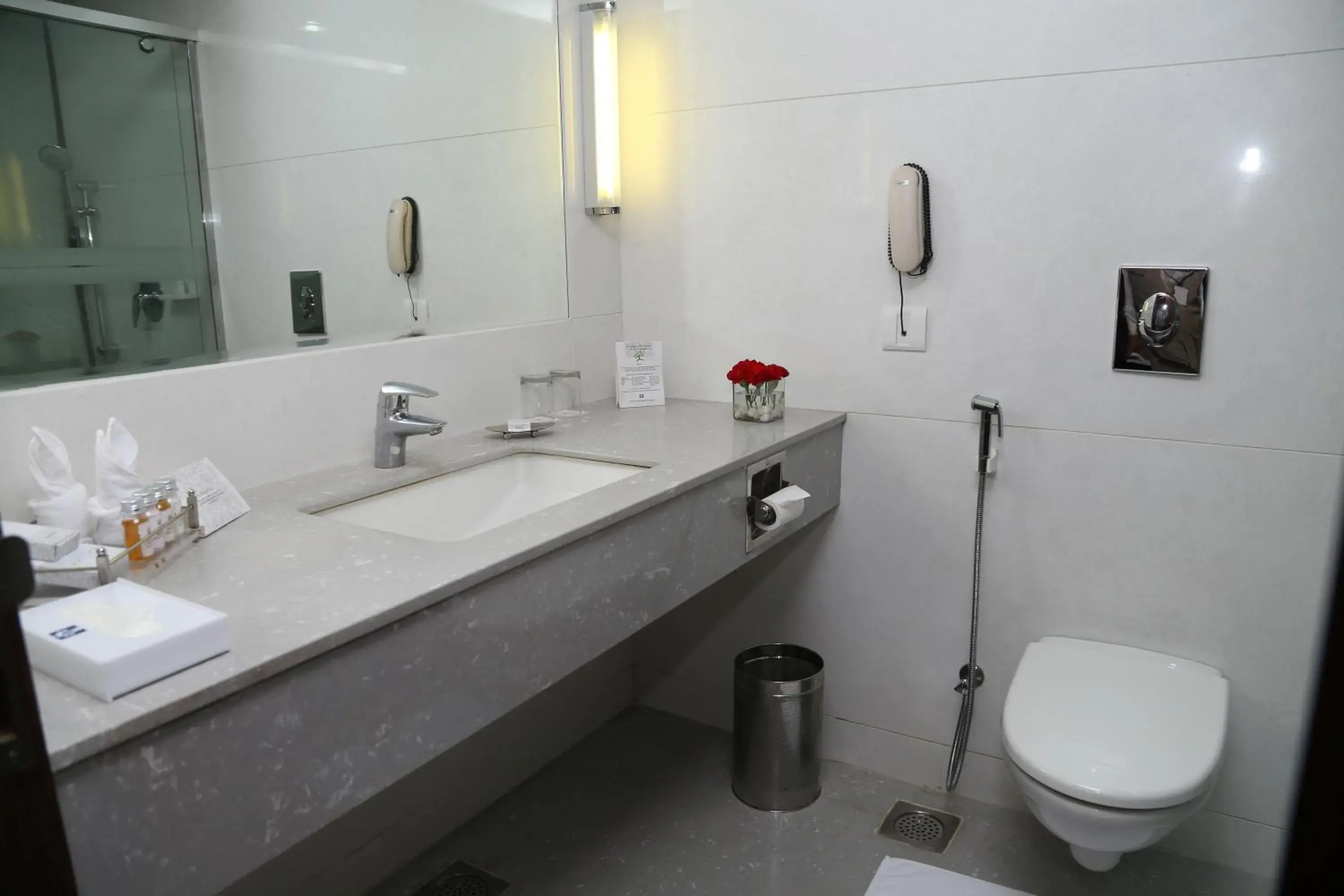 Bathroom in Jaypee Residency Manor Bathroom in Jaypee Residency Manor