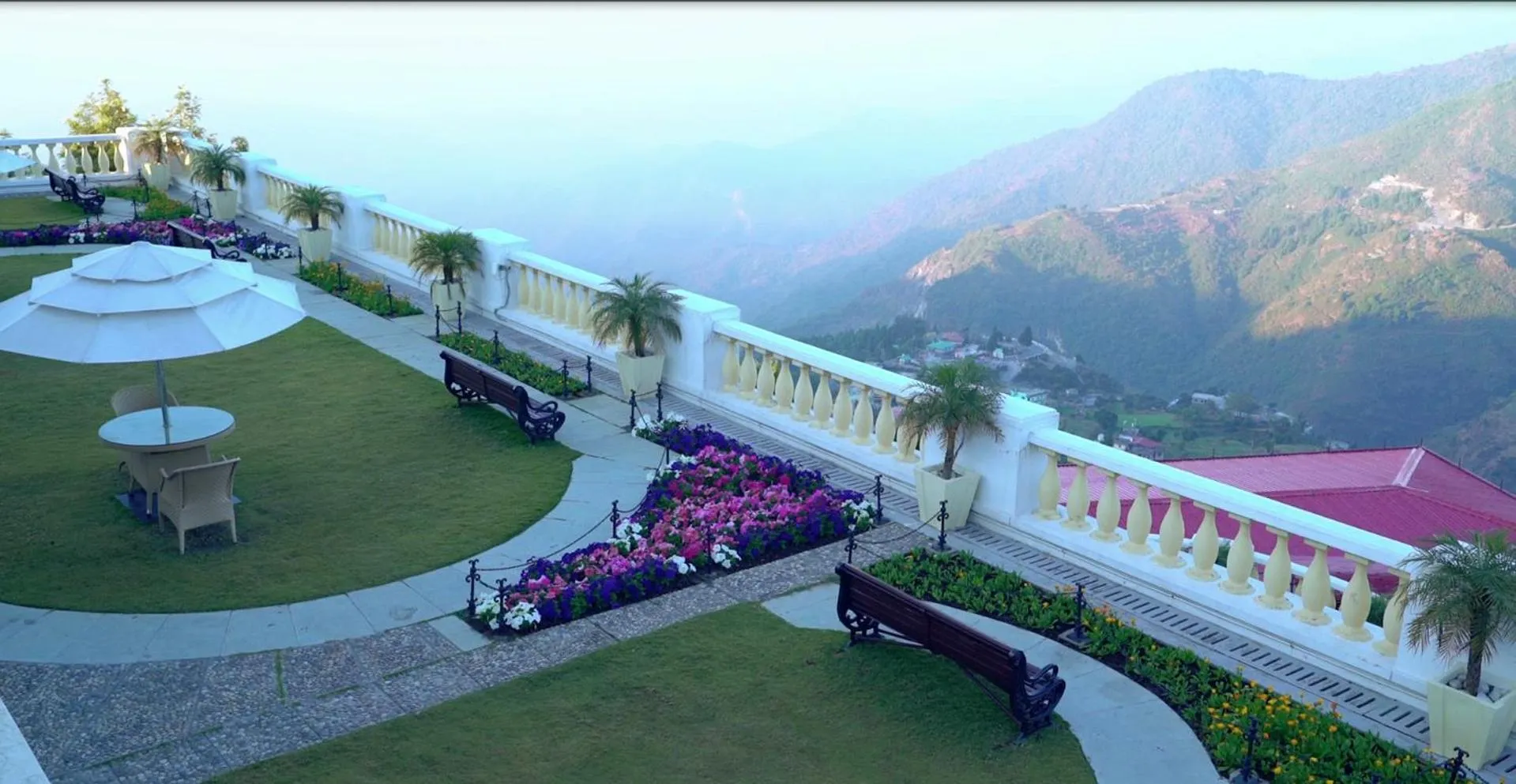 Garden view in Jaypee Residency Manor