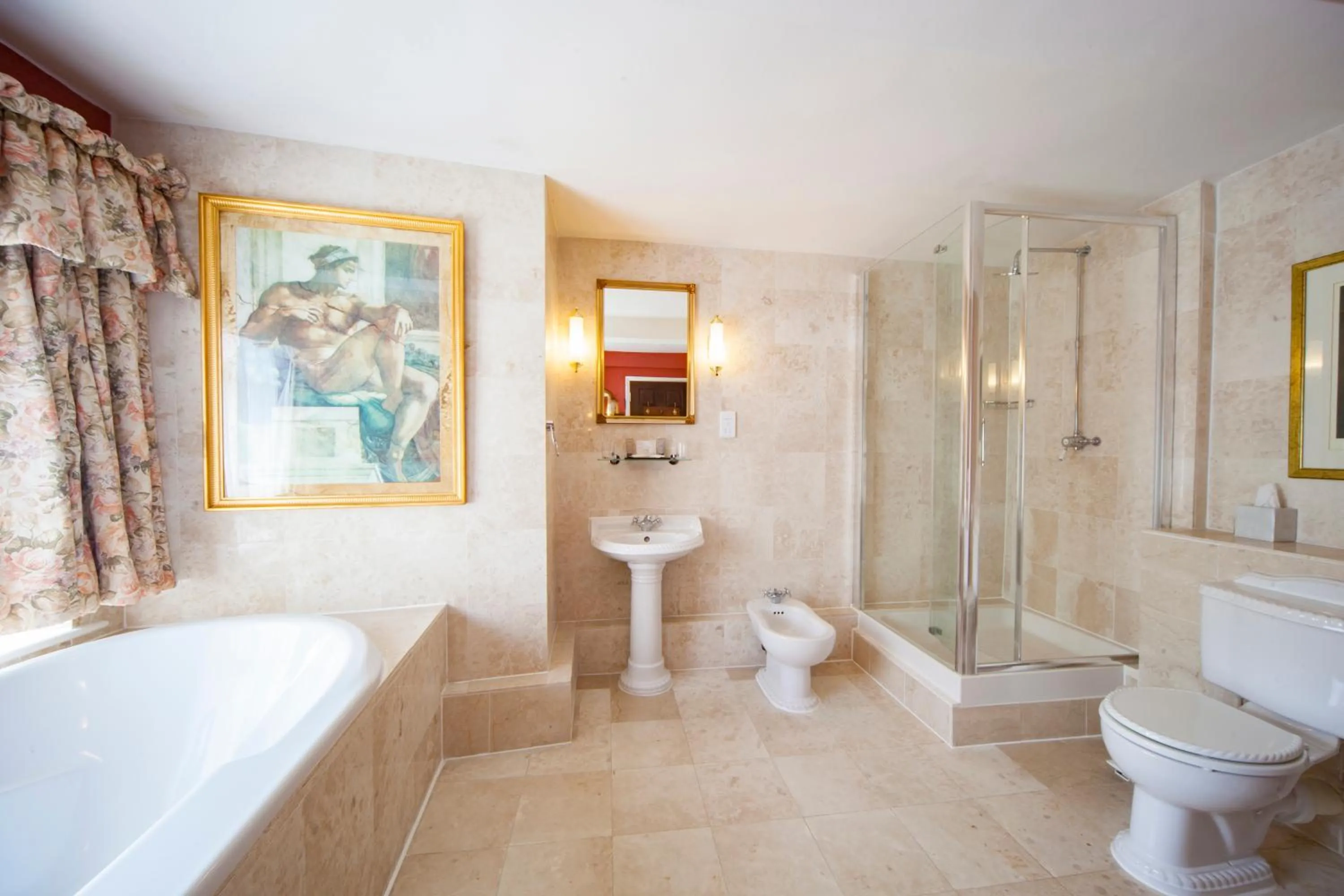 Bathroom in The Holt Hotel