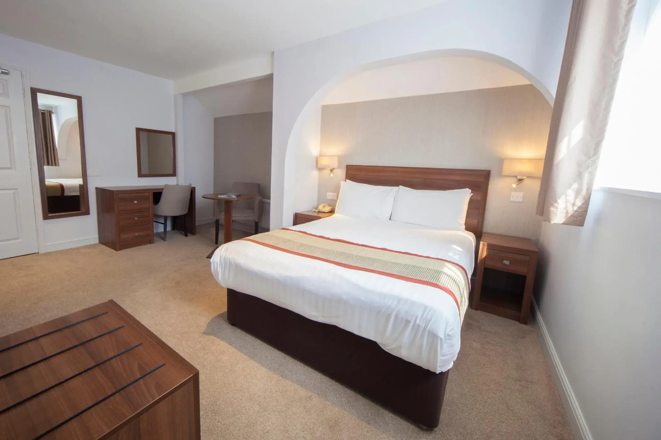 Bed in The Holt Hotel Bed in The Holt Hotel