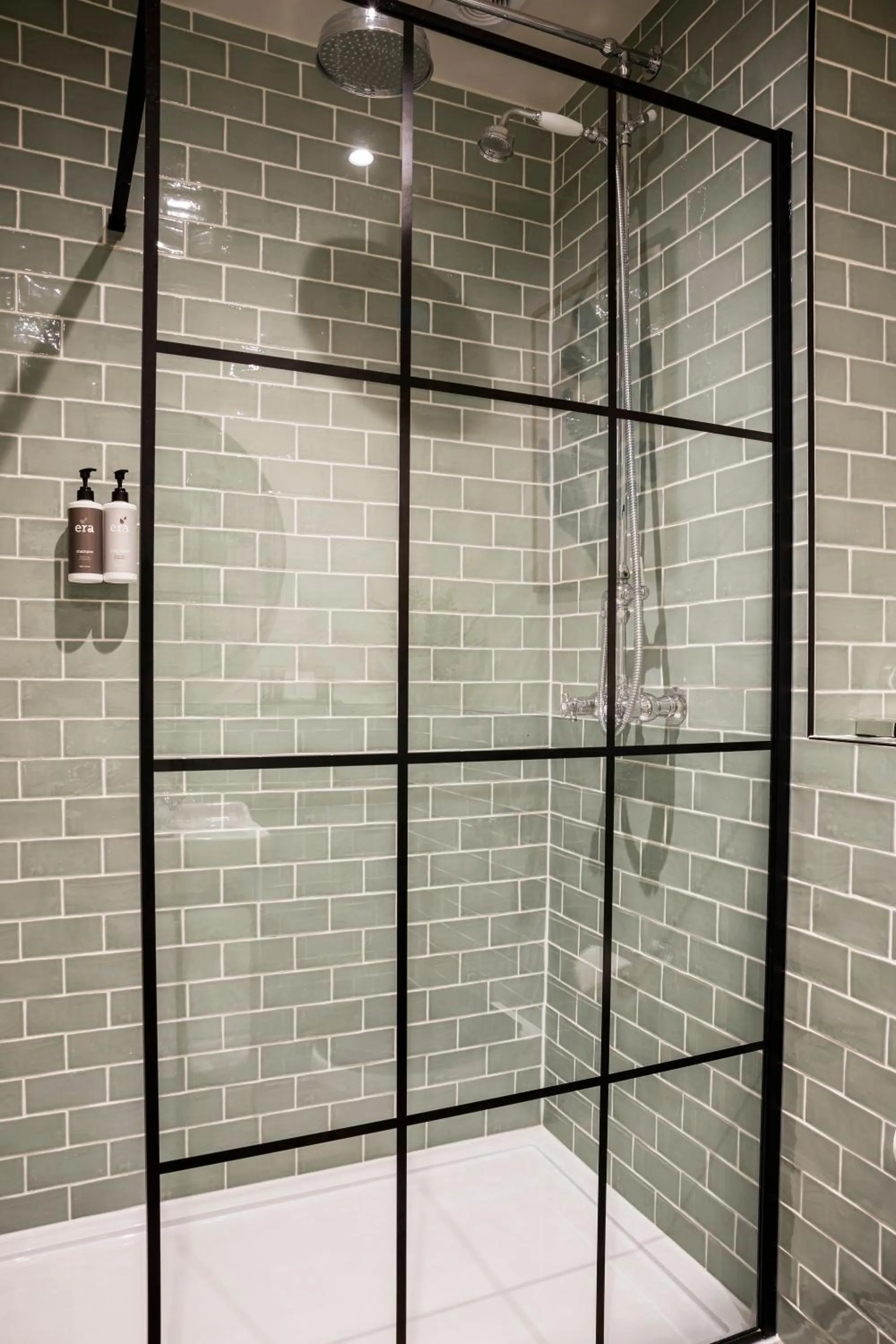 Shower in The Holt Hotel