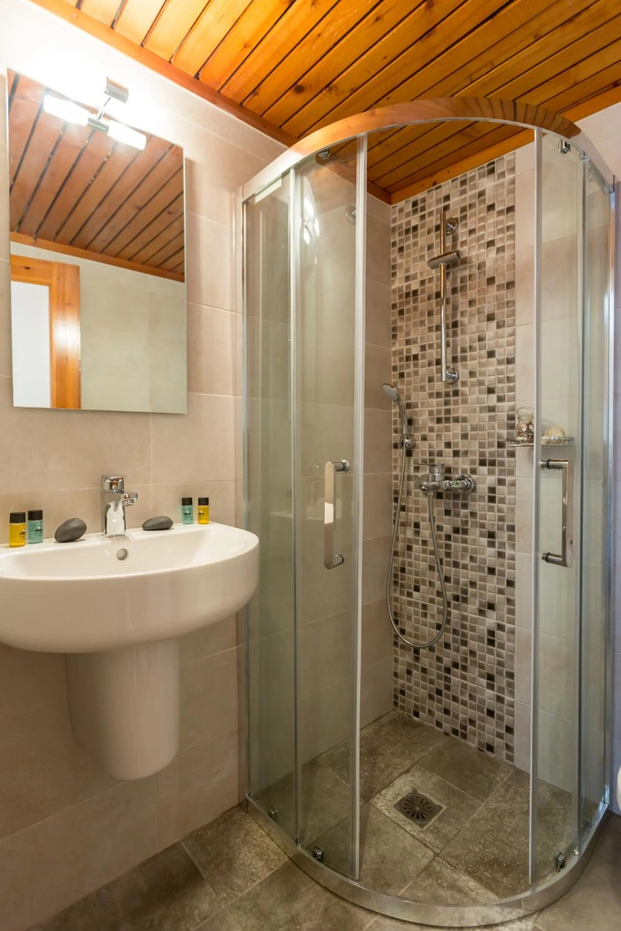 Shower in Hotel Akti