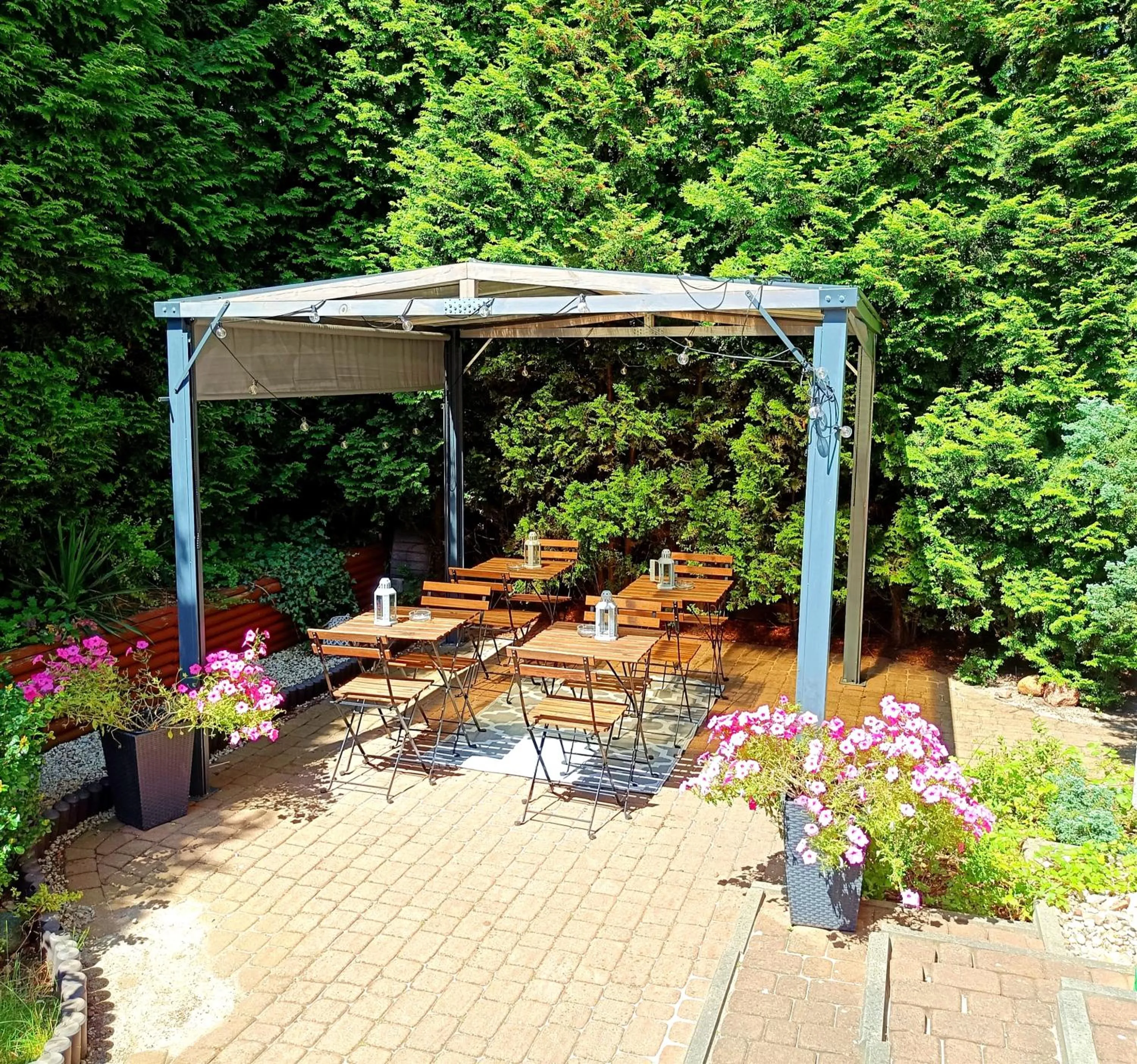 Garden view in Villa Magna